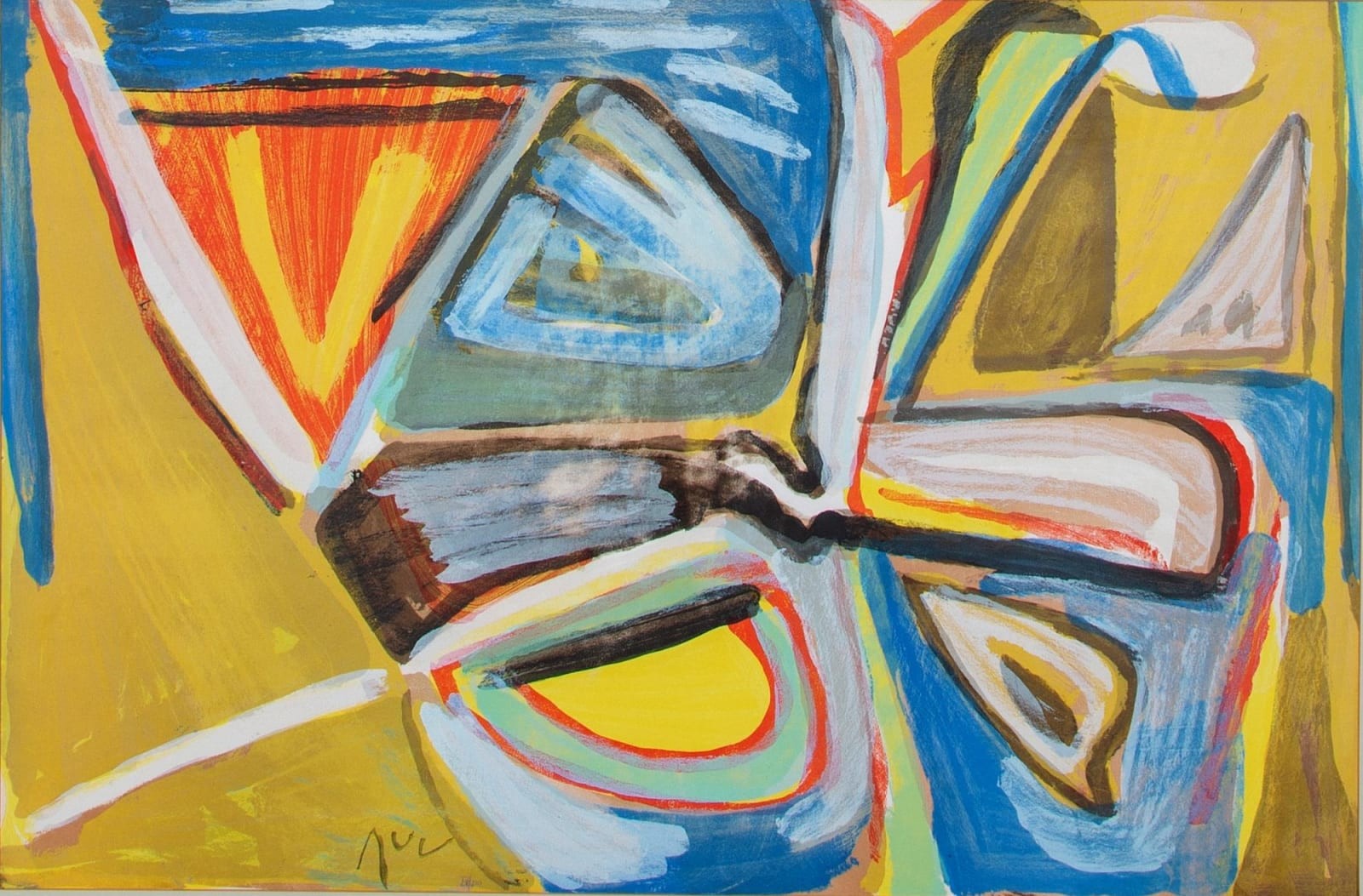 Bram van Velde, Bonheur de Matisse - MP 386 Bram van Velde, Bonheur de Matisse - MP 386