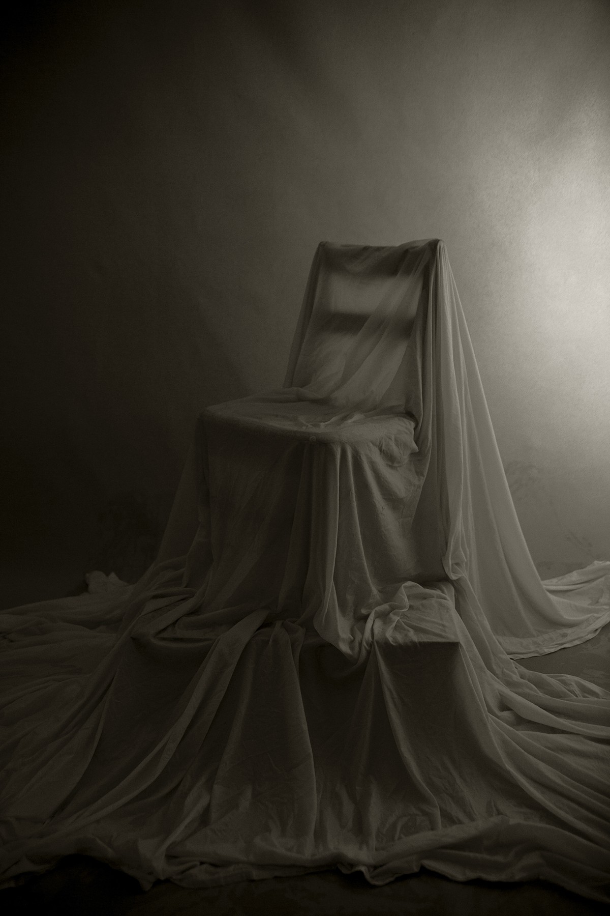 Ricky Cohete, Trono. Sepia Photograph Ricky Cohete, Trono. Sepia Photograph