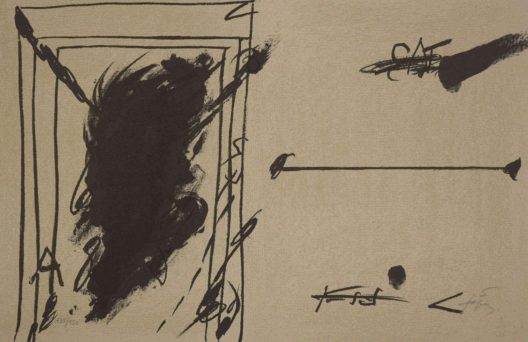 Antoni Tapies, Ligne d'horizon Antoni Tapies, Ligne d'horizon