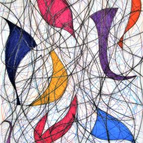 Peinture, Eight Colour Abstract No.9, Kevin Jones