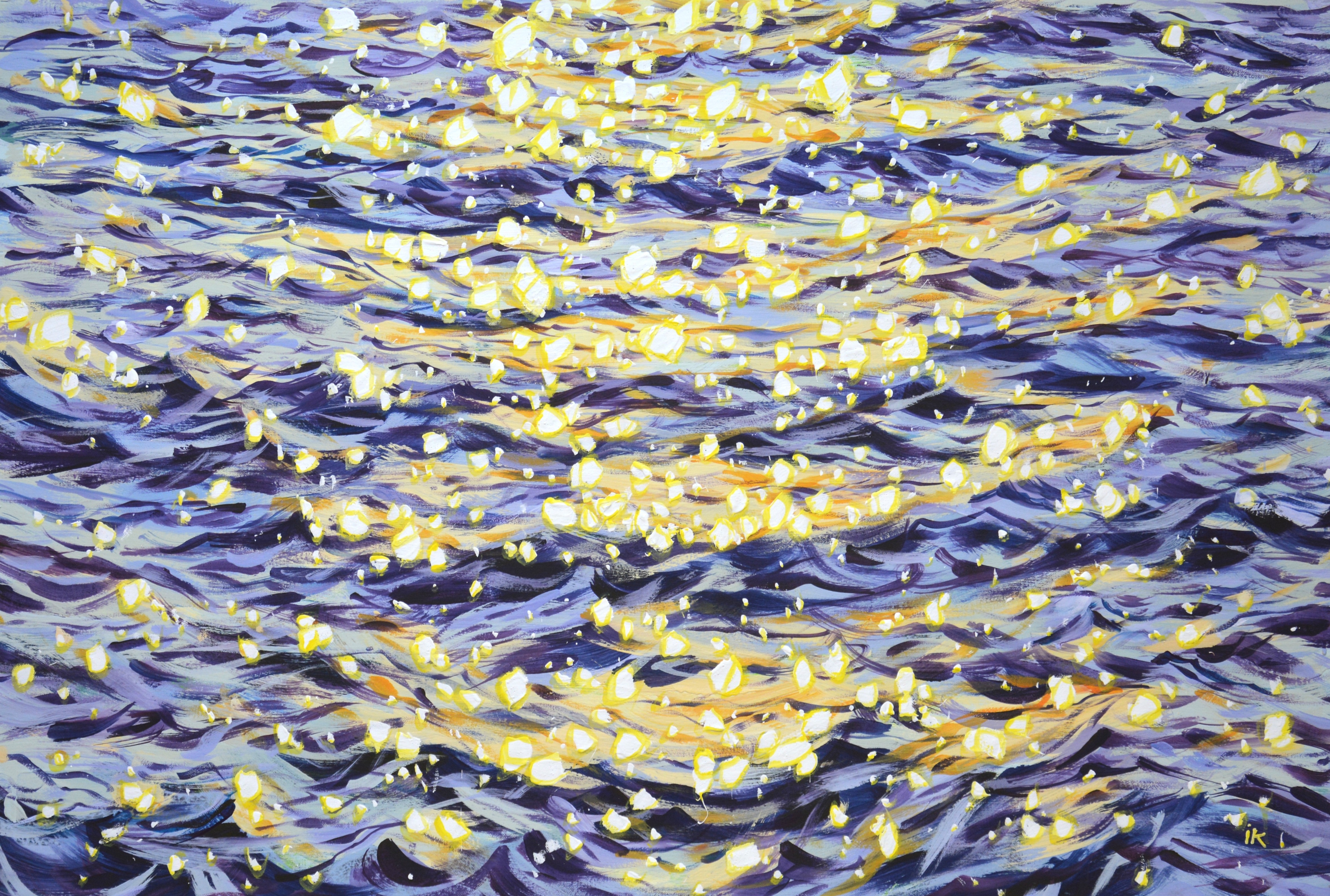 Iryna Kastsova, Evening glare on the water 8. Iryna Kastsova, Evening glare on the water 8.