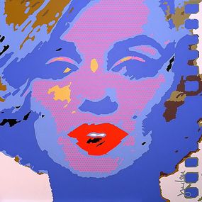 Peinture, Marilyn moovie, Jean-Michel Gnidzaz