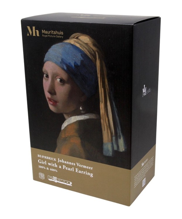 新品】BE@RBRICK ベアブリック Johannes Vermeer フェルメール「Girl