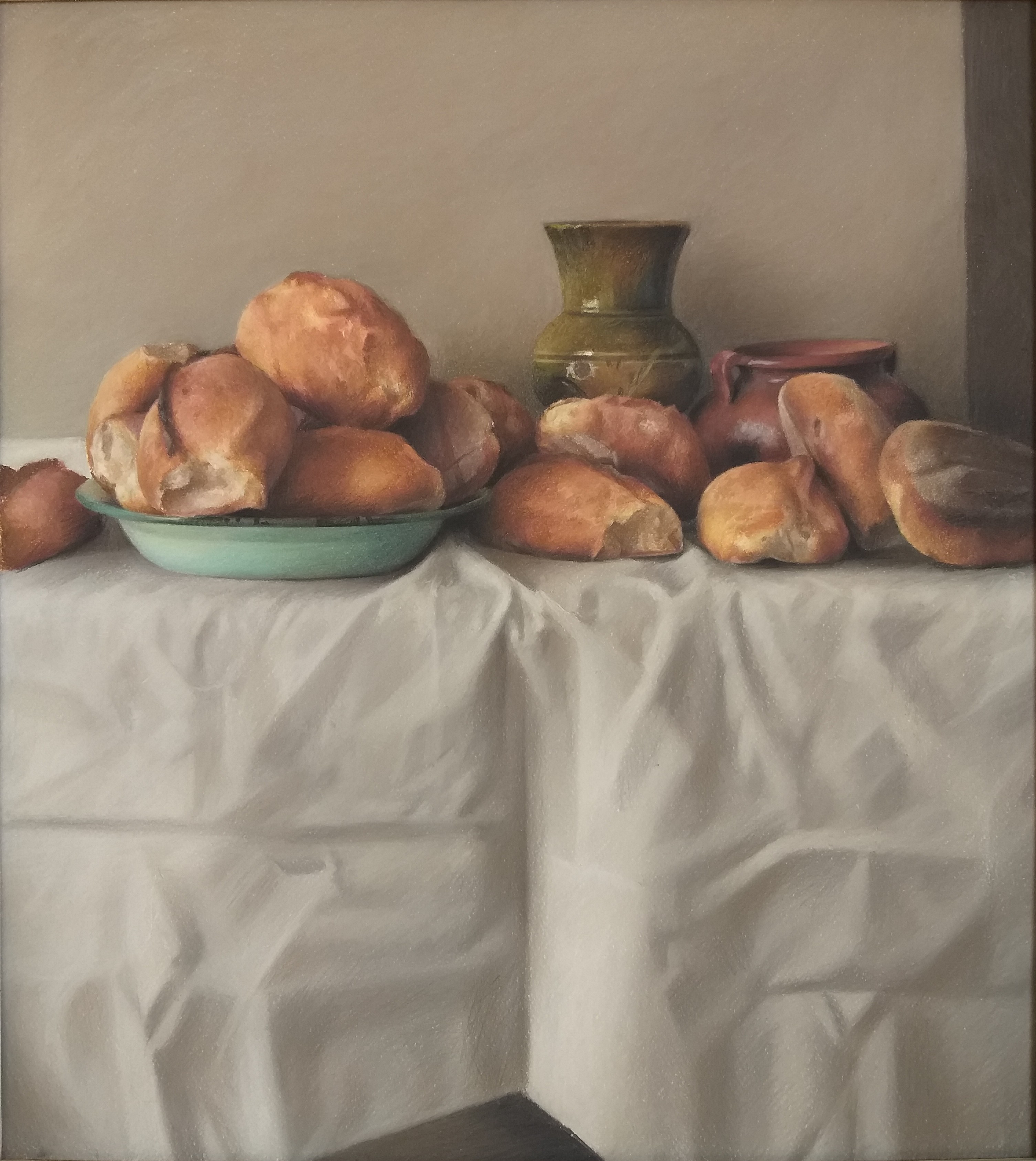 Karina Lara, Still life with marraquetas Karina Lara, Still life with marraquetas
