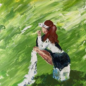 Peinture, Golfeuse, Joelle De Lacanau