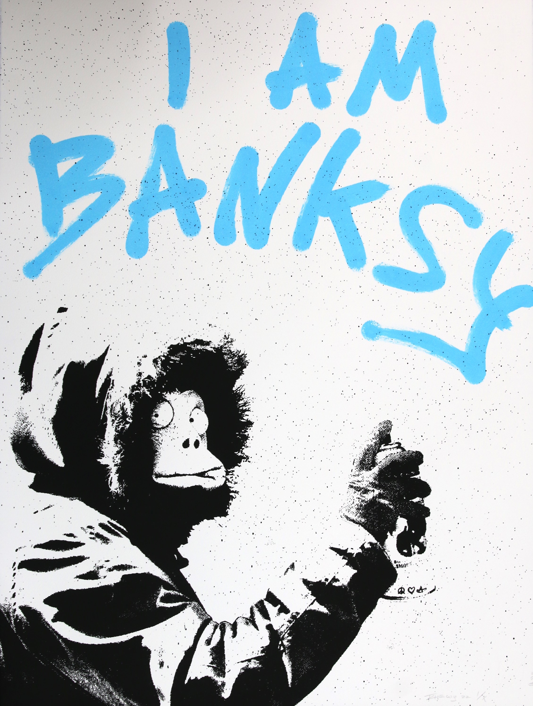 Tchewy22, I am Banksy (blue) Tchewy22, I am Banksy (blue)