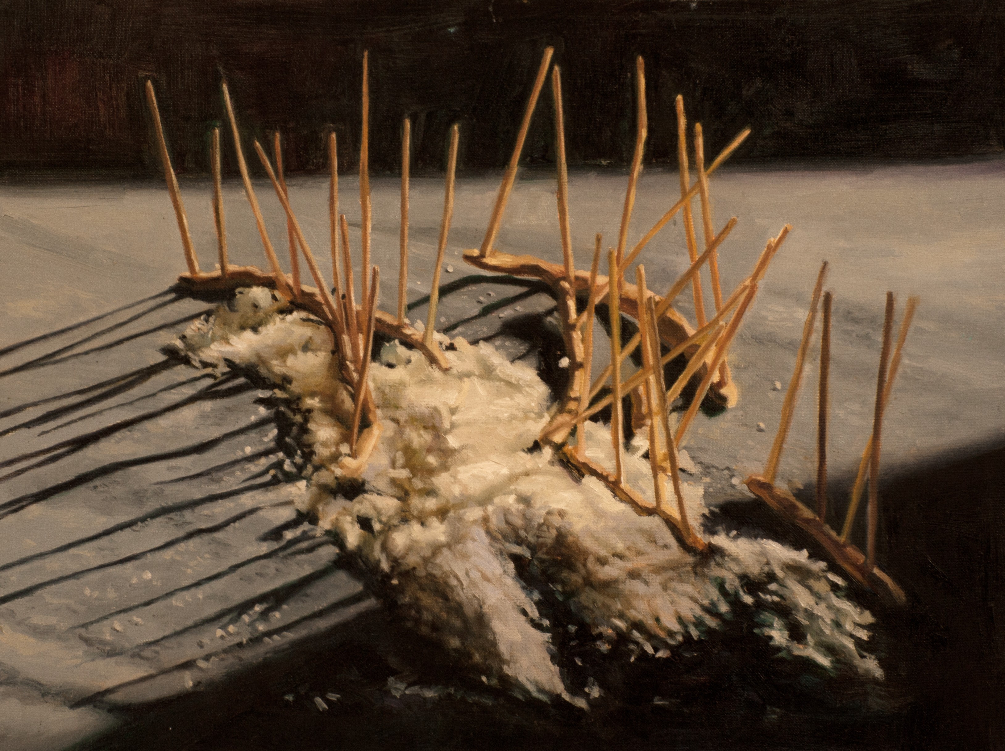 Julio Ramon Serrano Moreno, Landscapes with reeds, the spears Julio Ramon Serrano Moreno, Landscapes with reeds, the spears
