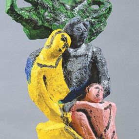 Figure con Albero, Sandro Chia