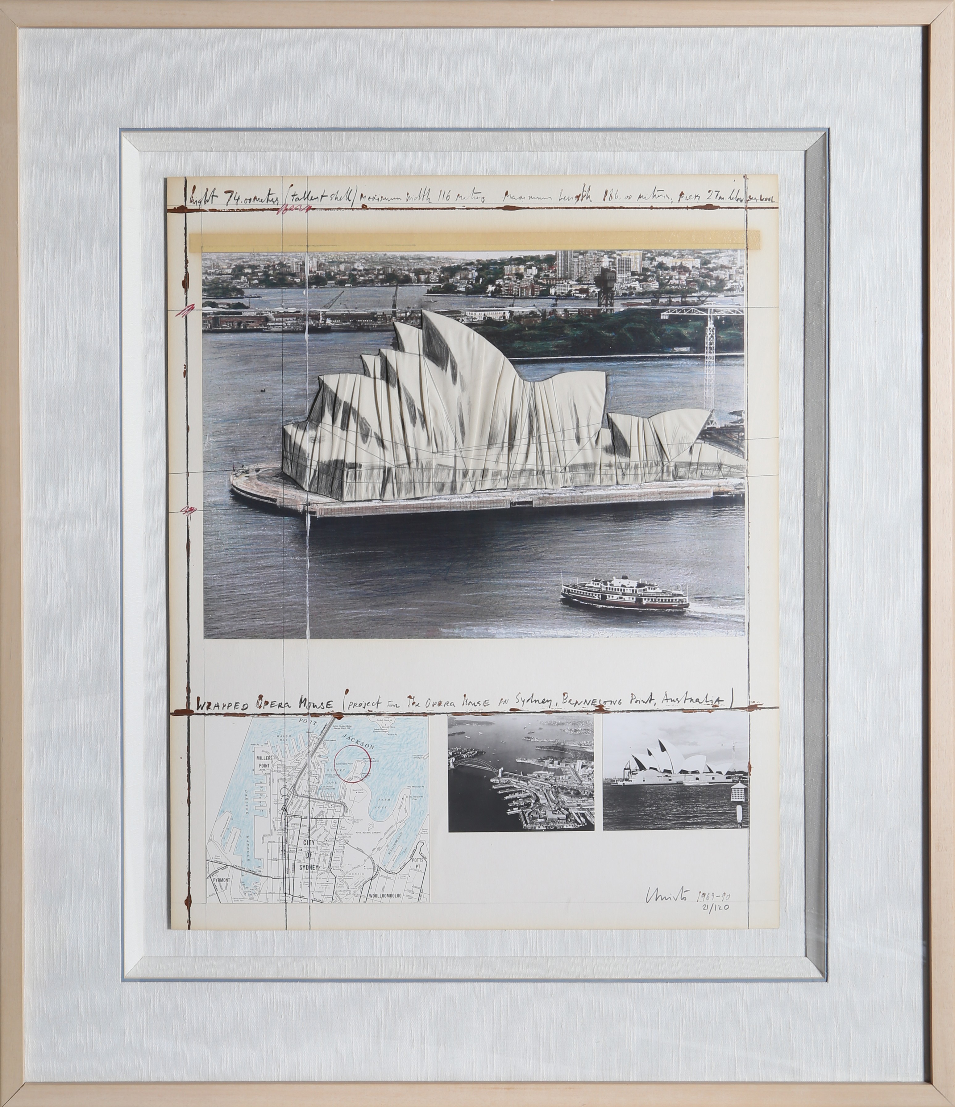 Christo and Jeanne-Claude, Wrapped Opera House - Project for Sydney Christo and Jeanne-Claude, Wrapped Opera House - Project for Sydney