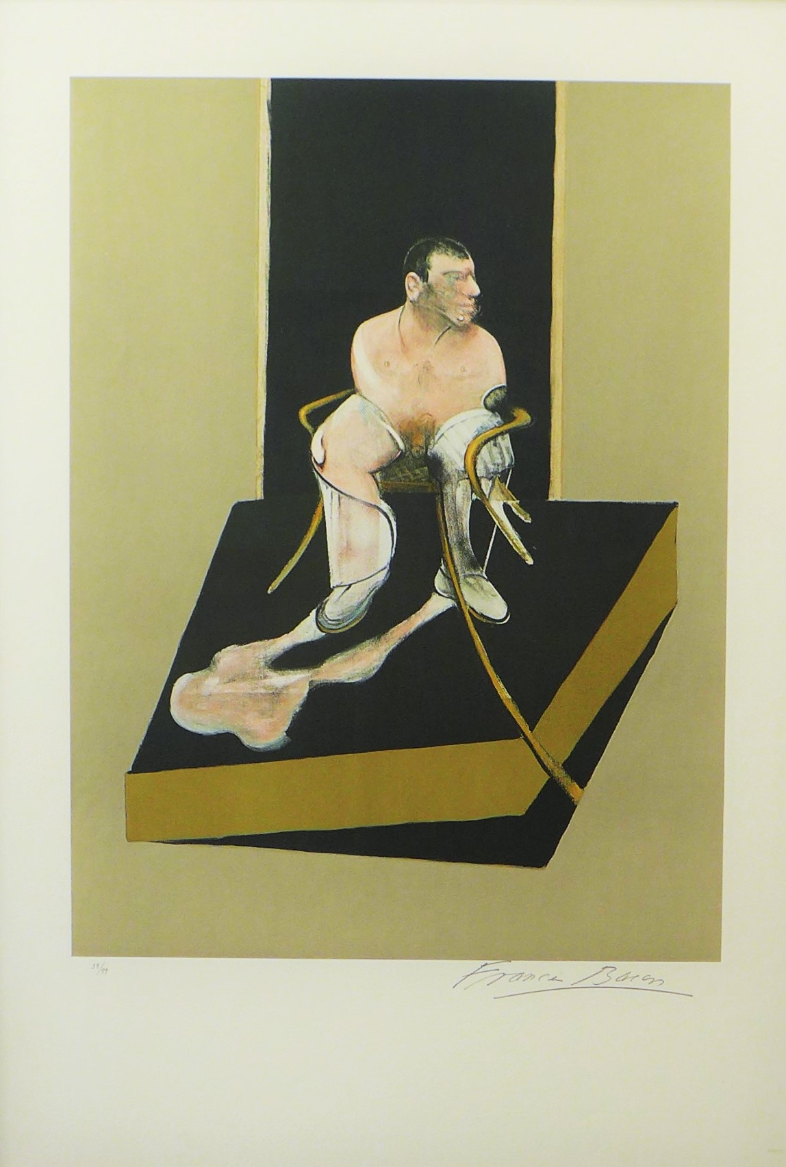 Francis Bacon, Composition 1 Francis Bacon, Composition 1