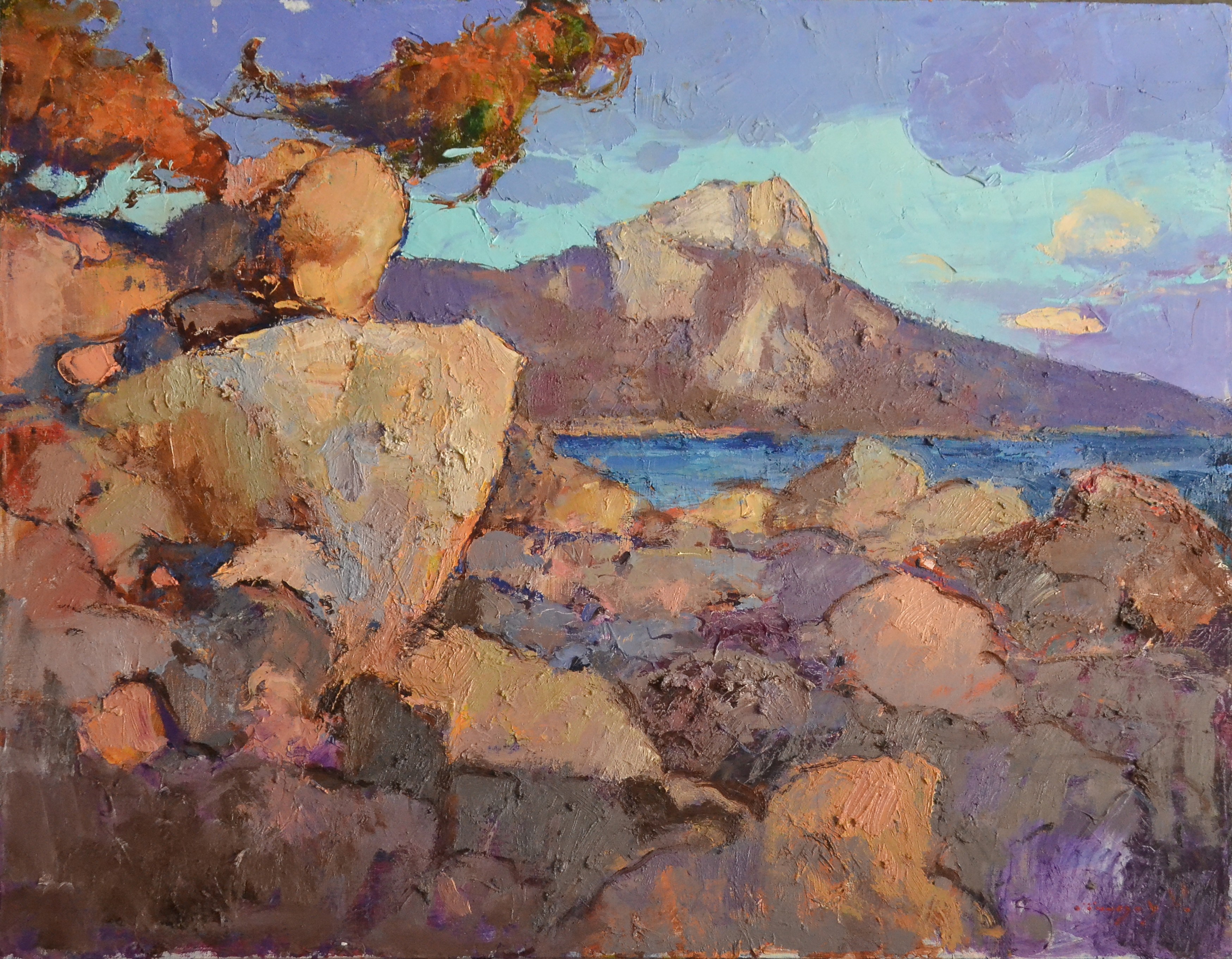 Alexander Shandor, Evening stones Alexander Shandor, Evening stones