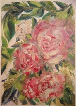 Pintura, Les Roses de Lacanau Océan, Joelle De Lacanau
