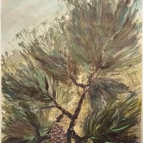 Gemälde, Les pins canaulais, Joelle De Lacanau