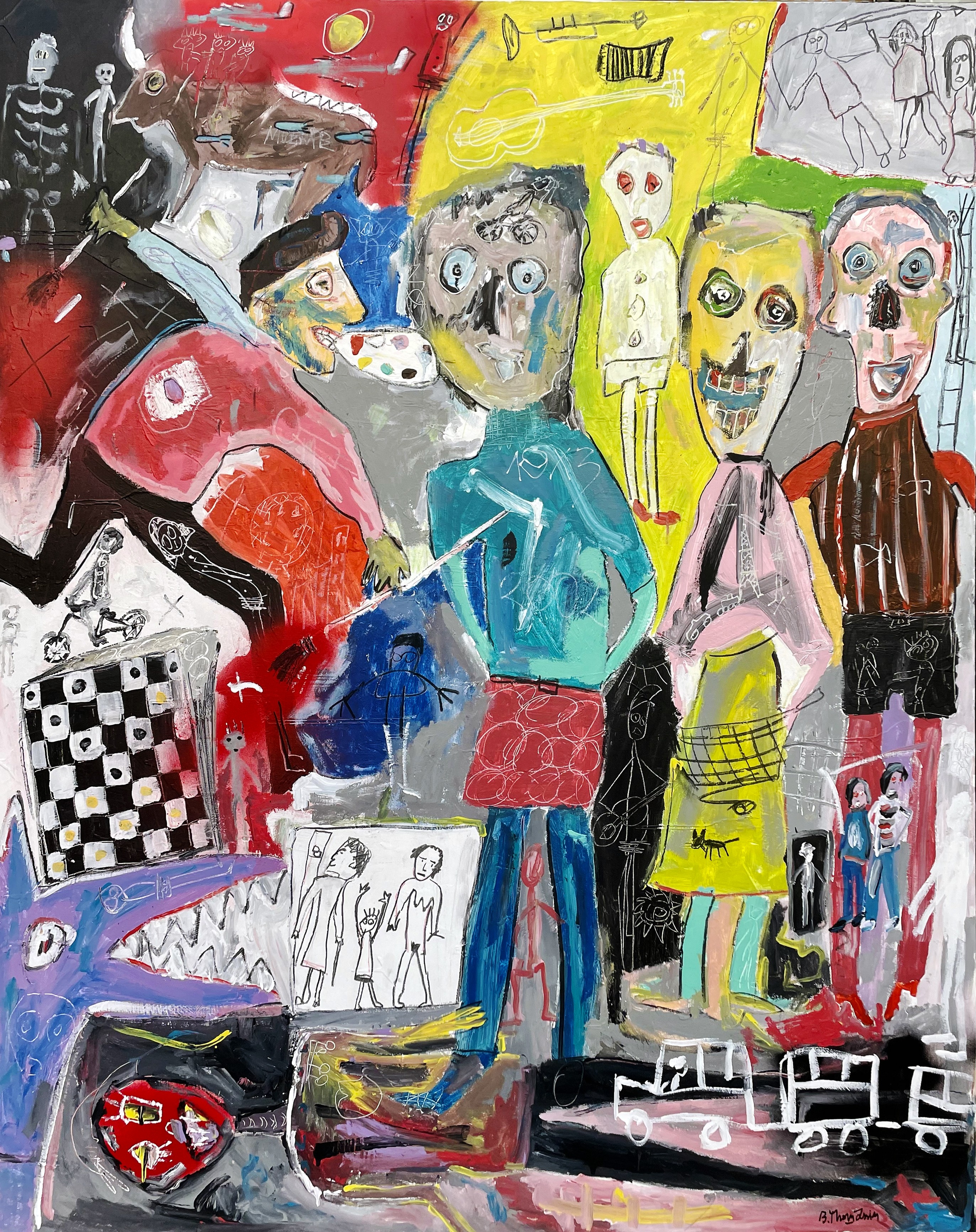 Bertrand Thomassin, La révolte du peintre Bertrand Thomassin, La révolte du peintre