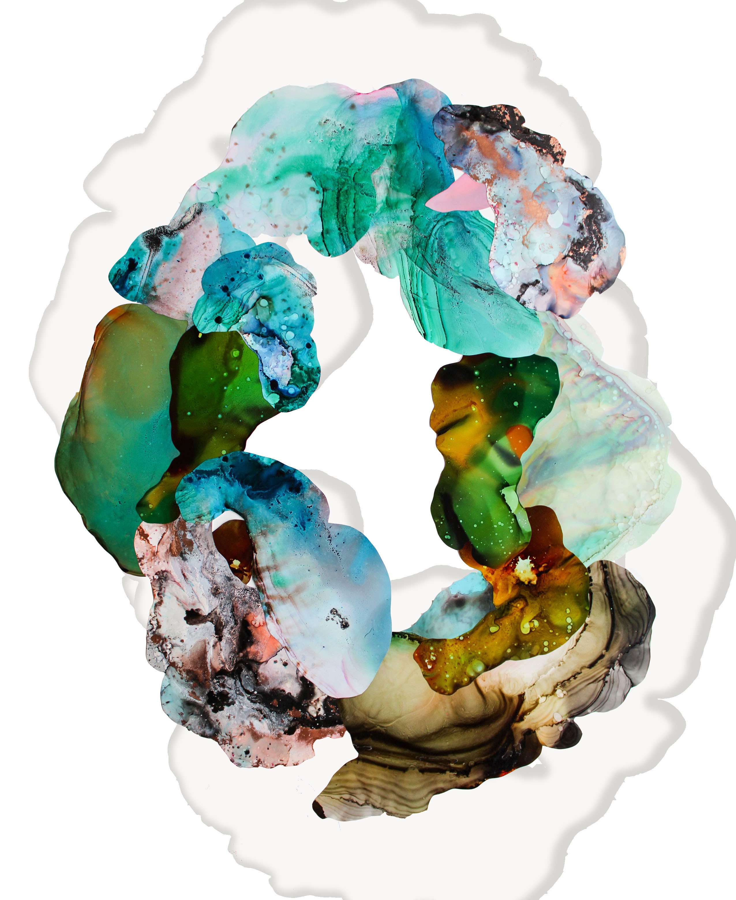 Ariadna Dane, Black Strait Lake Bay (Organic Wreath Series) Ariadna Dane, Black Strait Lake Bay (Organic Wreath Series)