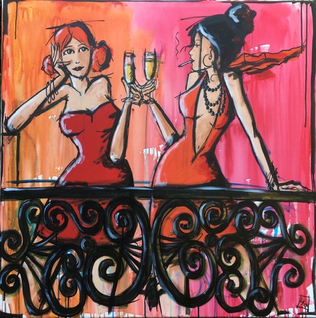 Lydi, Champagne au balcon Lydi, Champagne au balcon