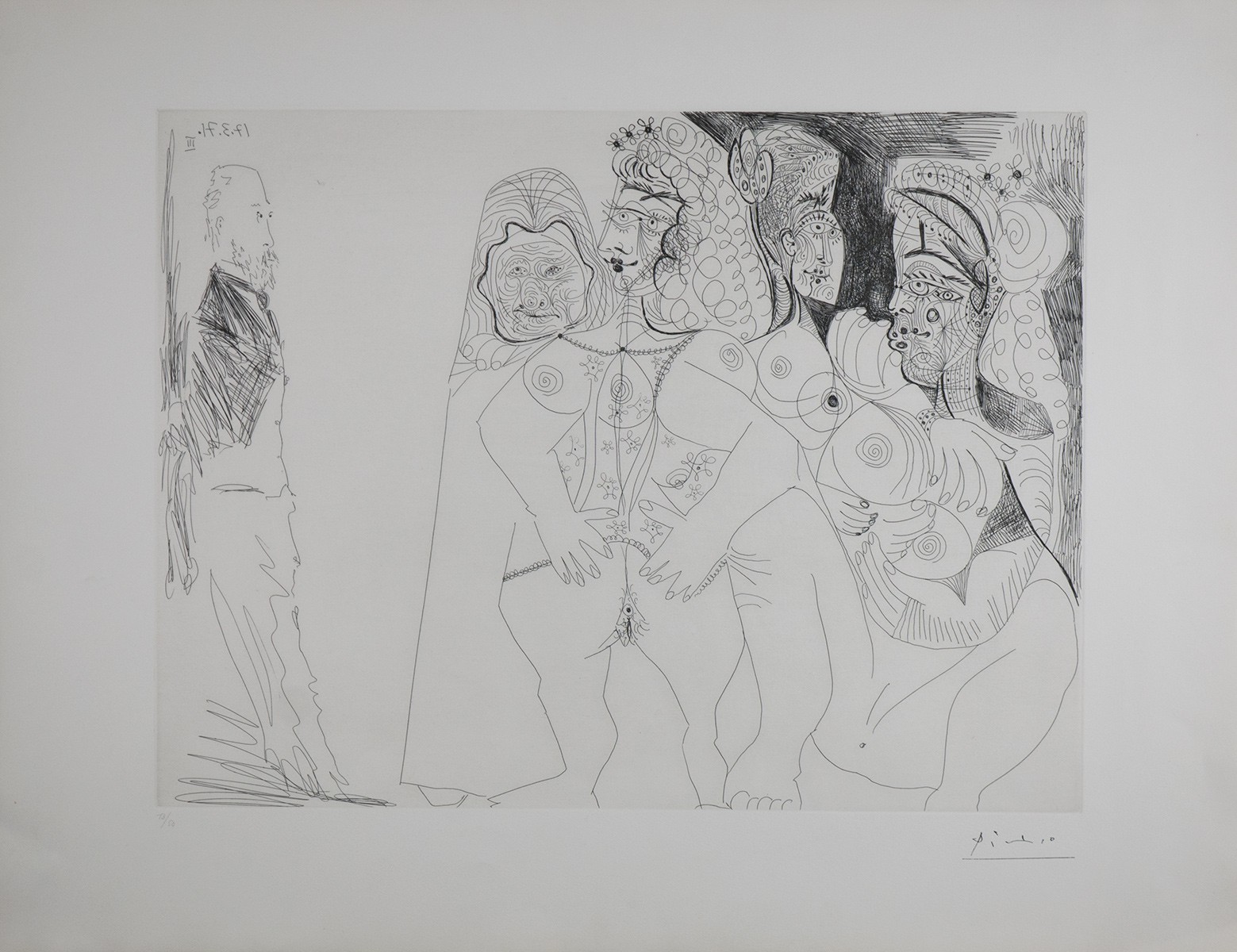 Pablo Picasso, Sin titulo Pablo Picasso, Sin titulo