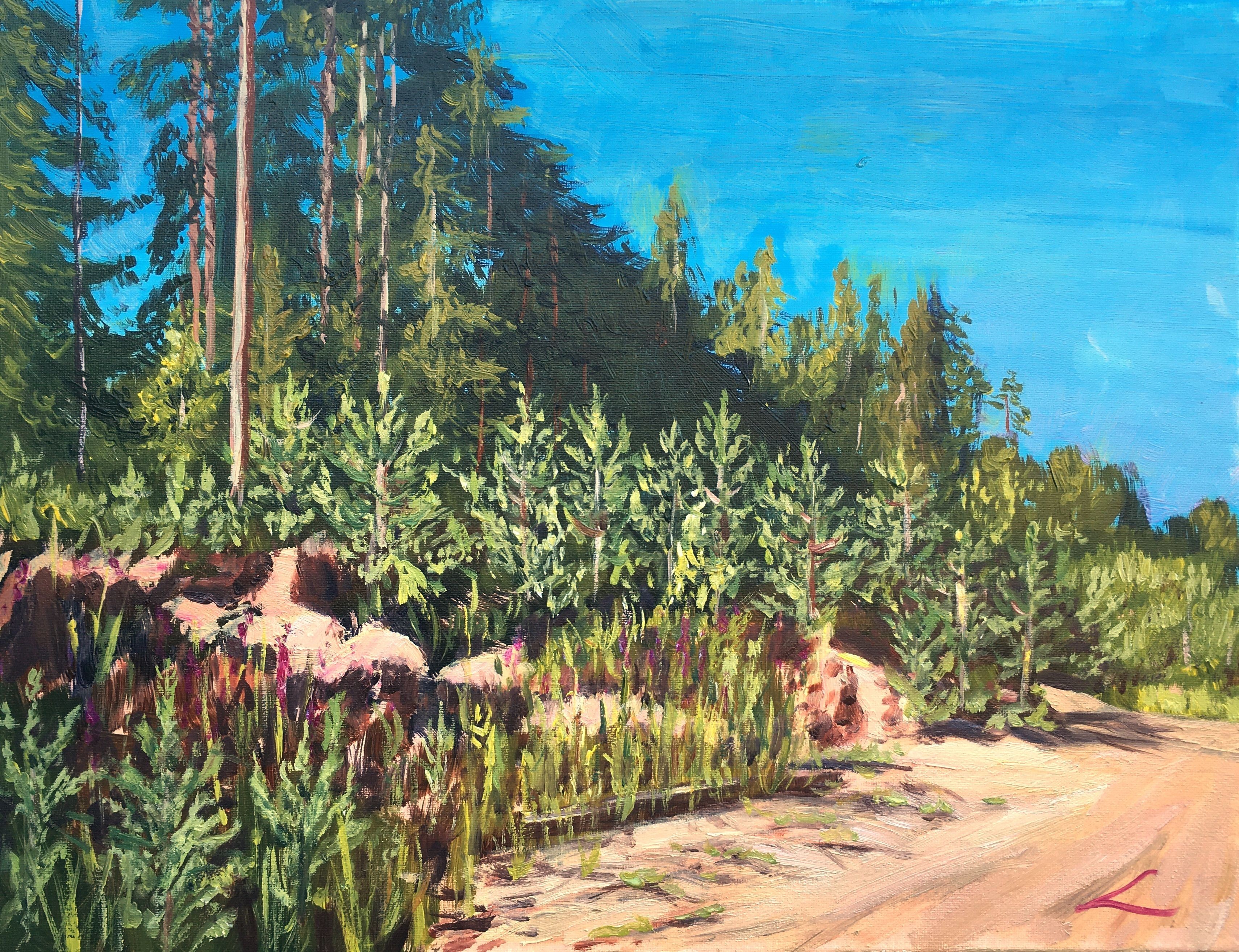 Elena Sokolova, Forest road 4 Elena Sokolova, Forest road 4