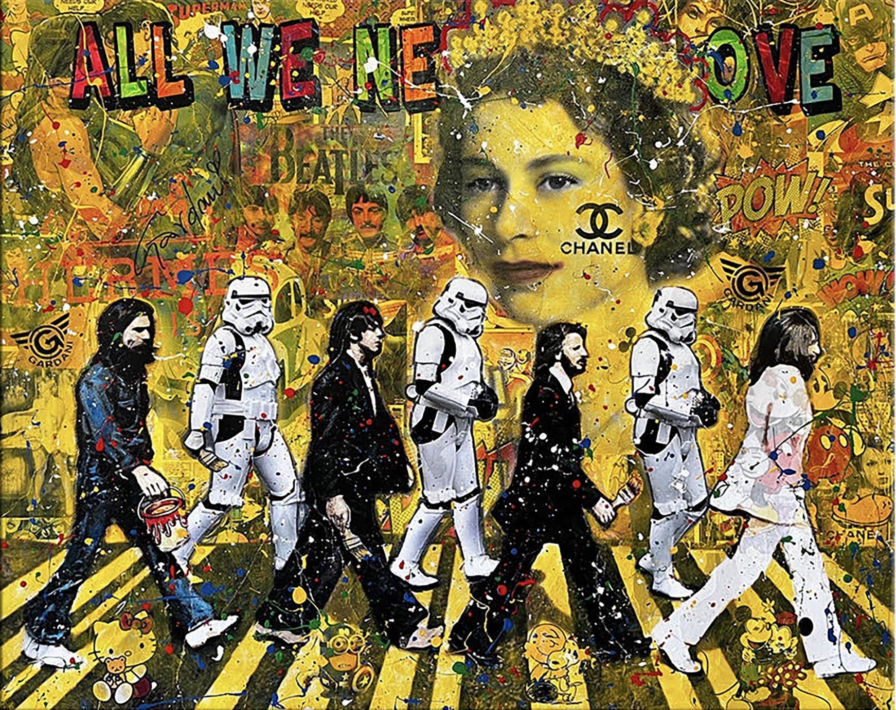 Gardani Art, Royalty Beatles Gardani Art, Royalty Beatles