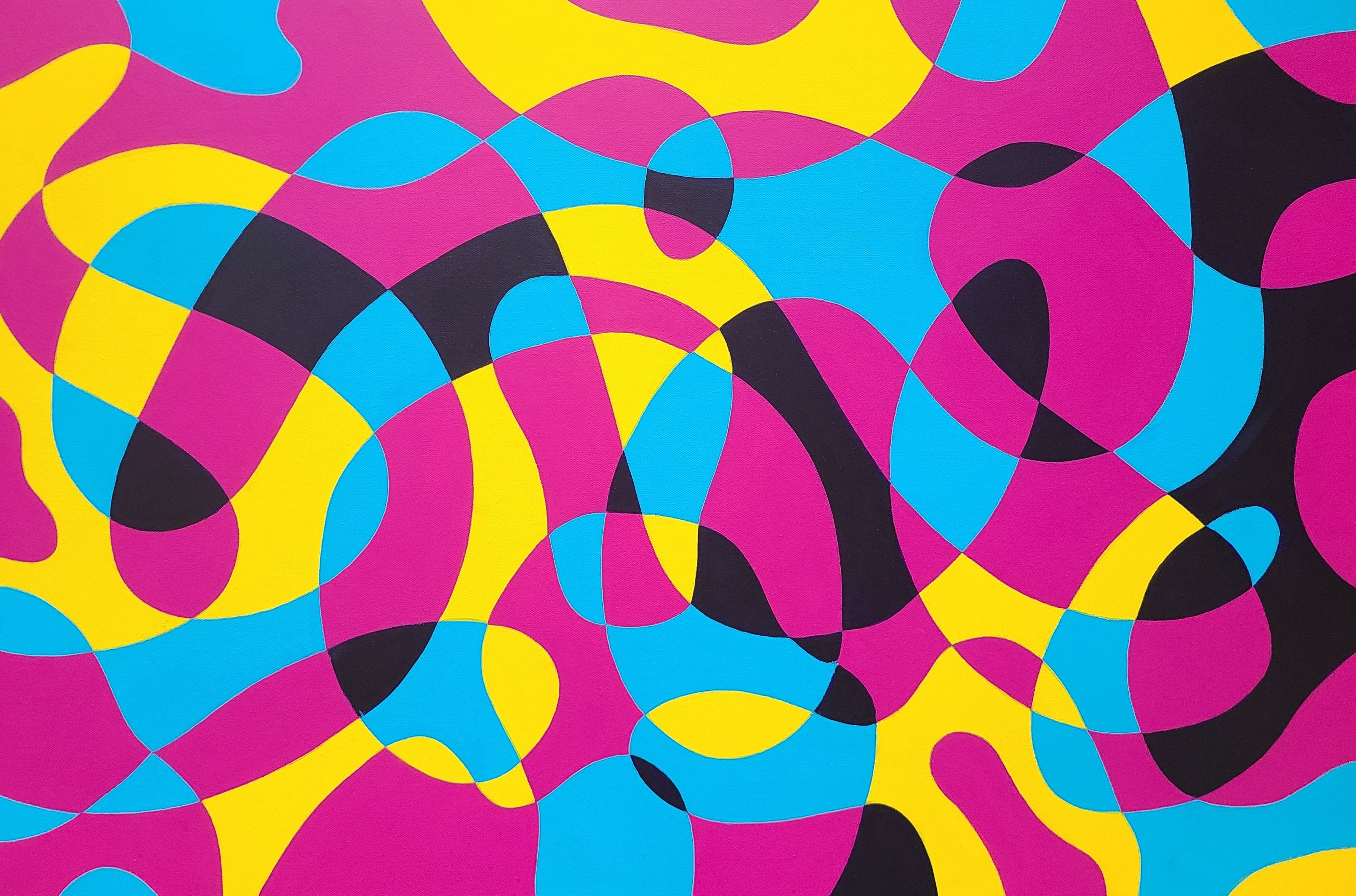 Christian Valentine, Life is change, Painting, Acrylic on canvas Christian Valentine, Life is change, Painting, Acrylic on canvas