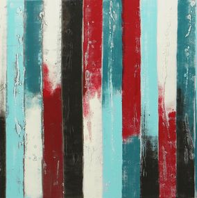 Blue paneled landscape XL, Ronald Hunter