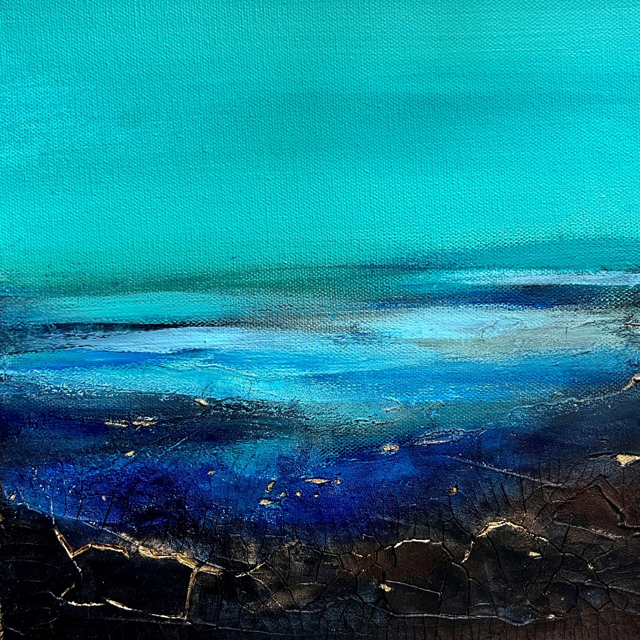 Ana Hefco, Silence is bliss, Painting, Acrylic on canvas Ana Hefco, Silence is bliss, Painting, Acrylic on canvas