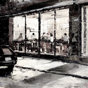 Peinture, Cafe, Irina Alexandrina