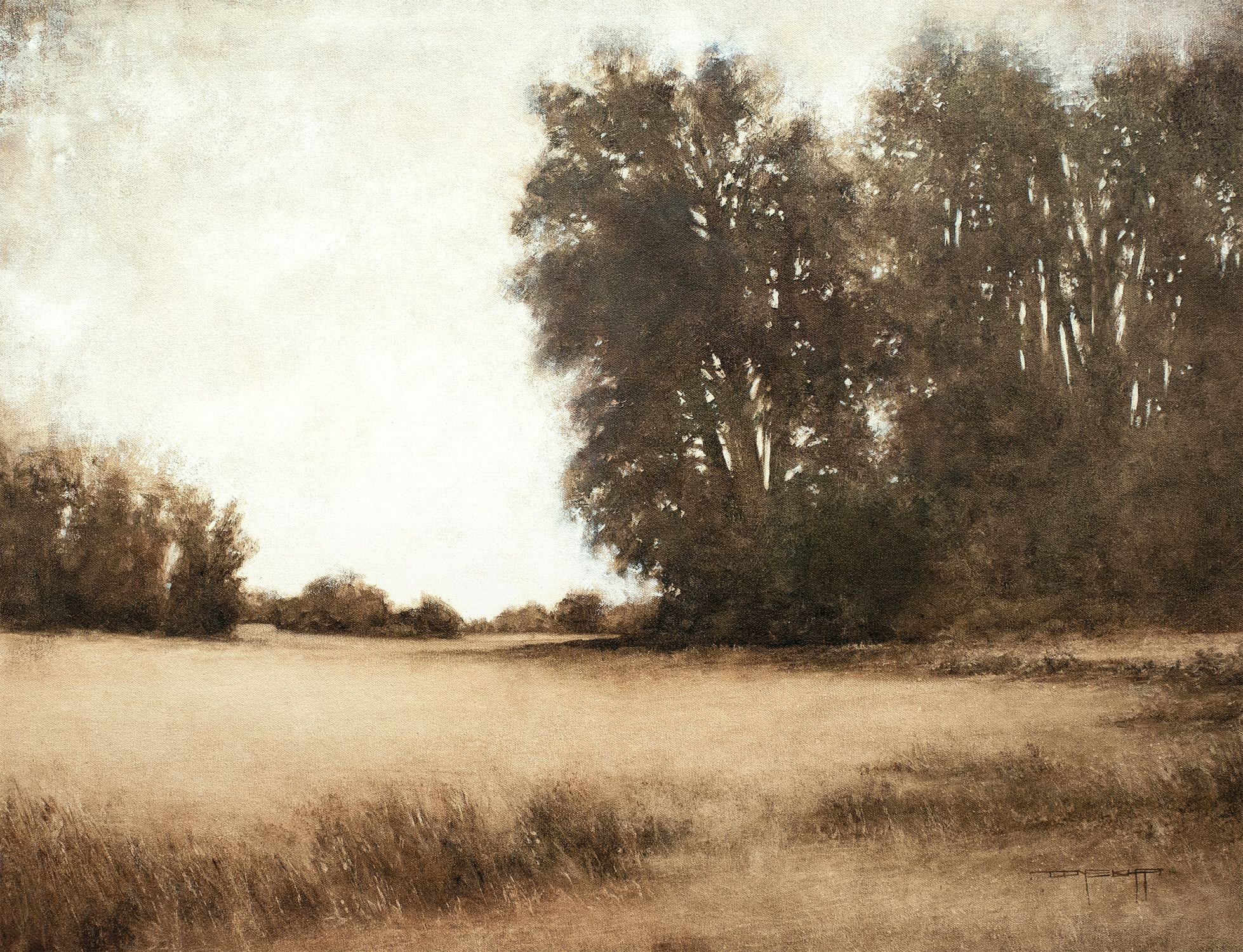 Don Bishop, Afternoon trees 220805 Don Bishop, Afternoon trees 220805