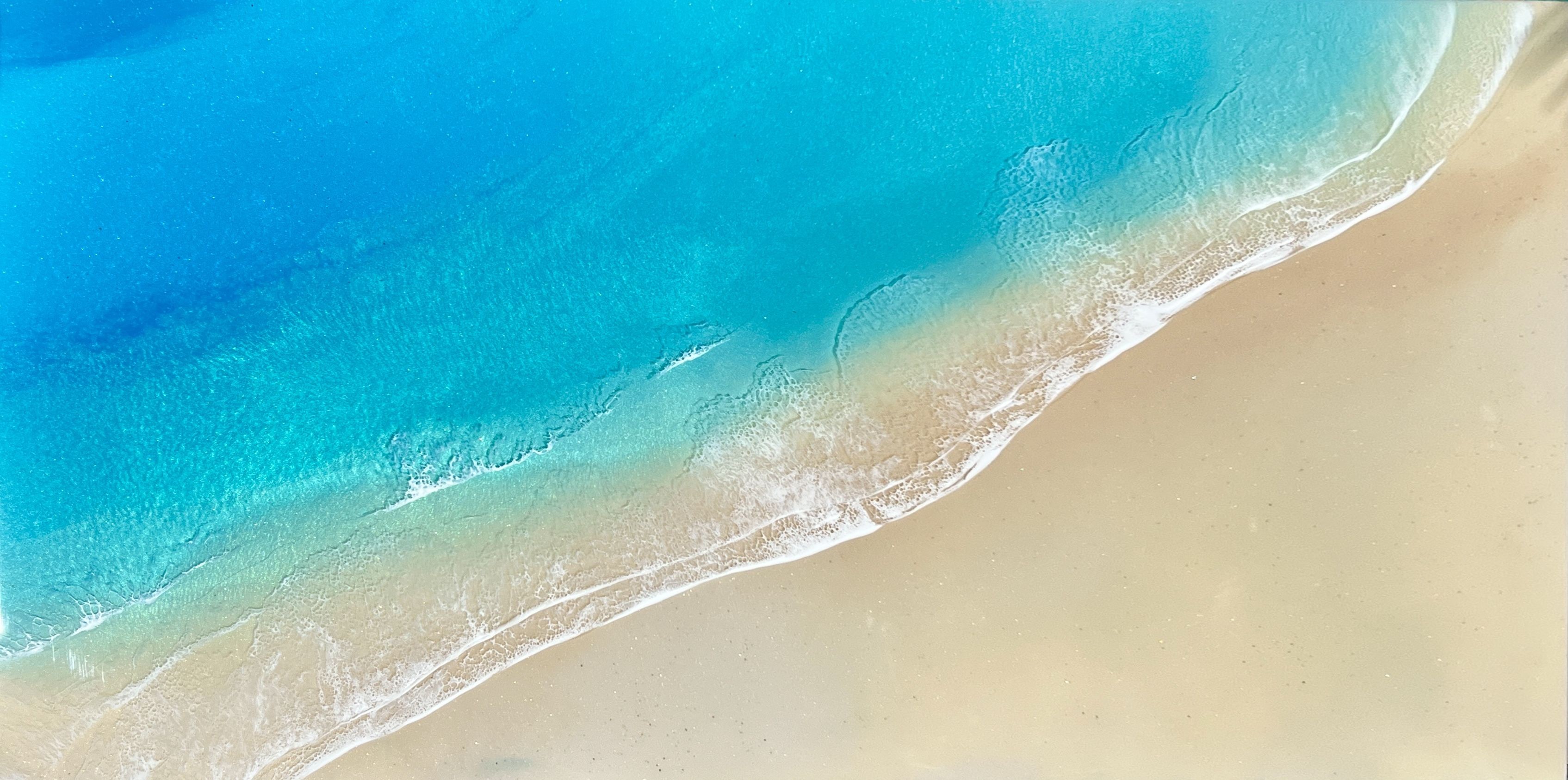 Ana Hefco, Welcome to my beach, Painting, Acrylic on canvas Ana Hefco, Welcome to my beach, Painting, Acrylic on canvas