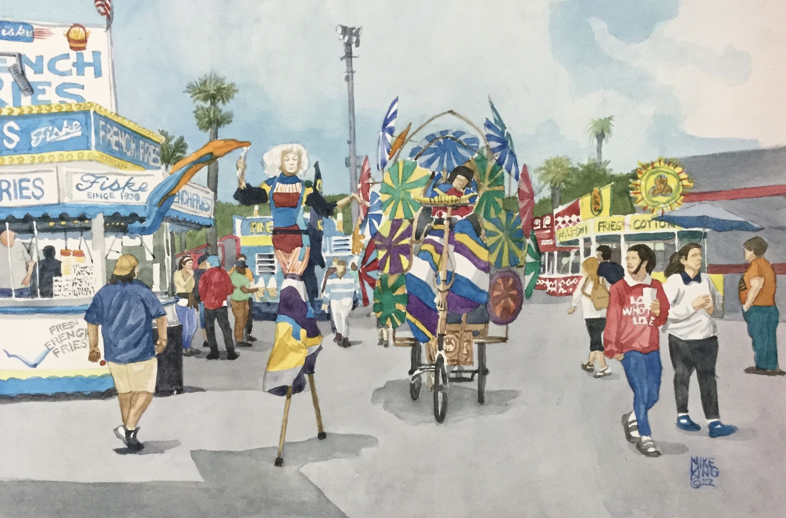 Mike King, French Fries, Fl. State Fair, 2022 Mike King, French Fries, Fl. State Fair, 2022