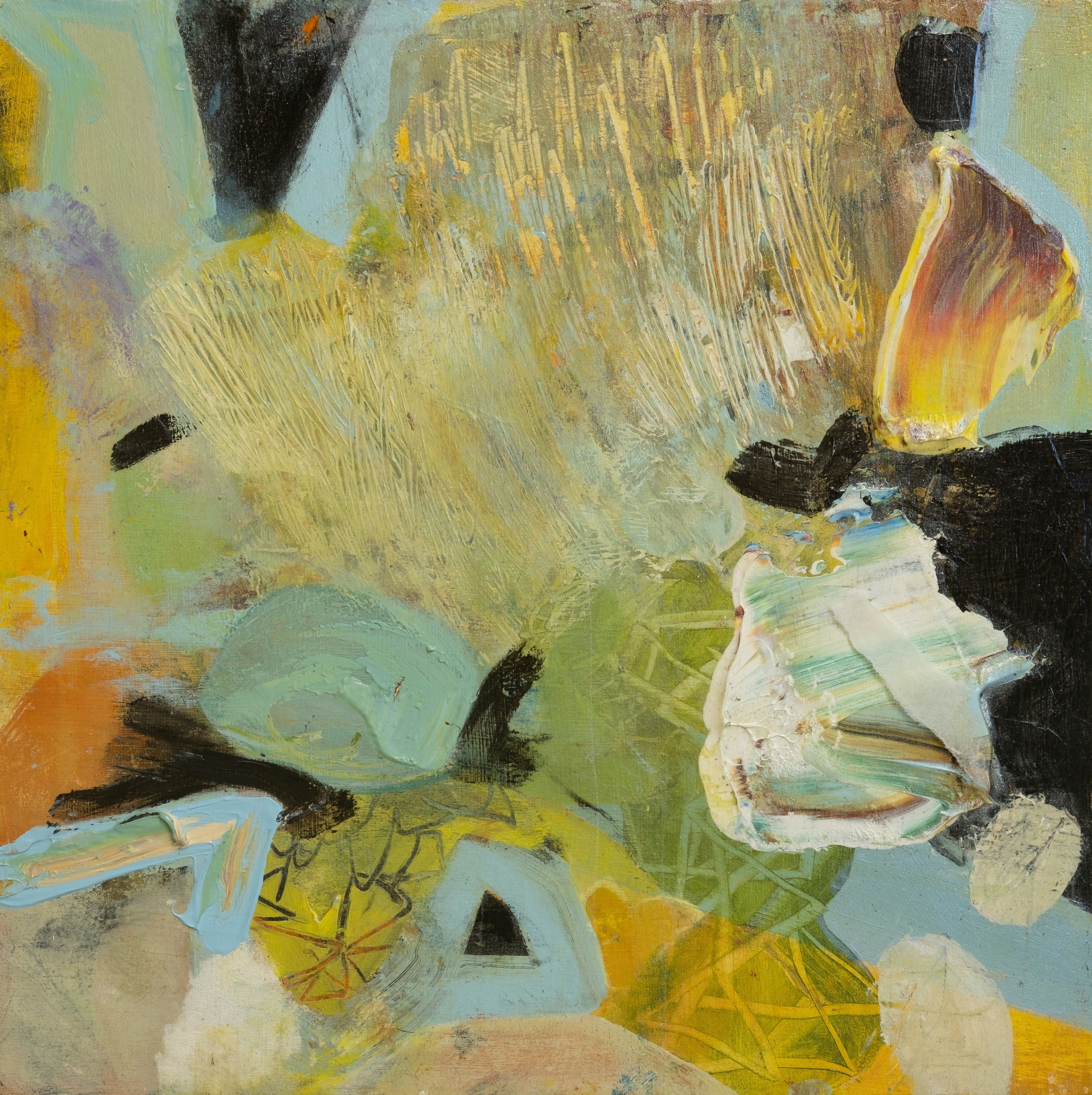 Anne B Schwartz, 405 Under the sea, Painting, Acrylic on wood panel Anne B Schwartz, 405 Under the sea, Painting, Acrylic on wood panel