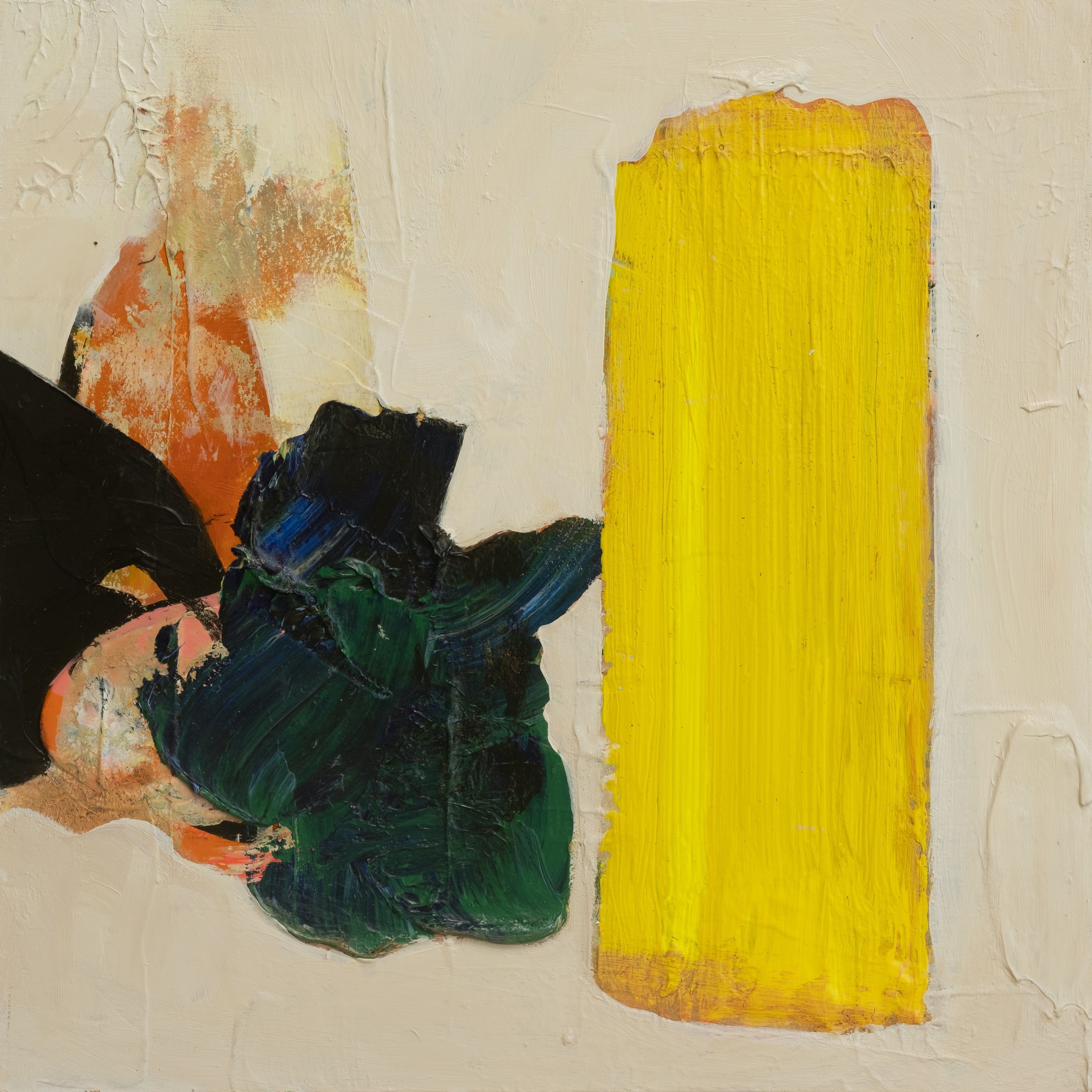 Anne B Schwartz, 399bA Stroke of Yellow, Painting, Acrylic on wood panel Anne B Schwartz, 399bA Stroke of Yellow, Painting, Acrylic on wood panel