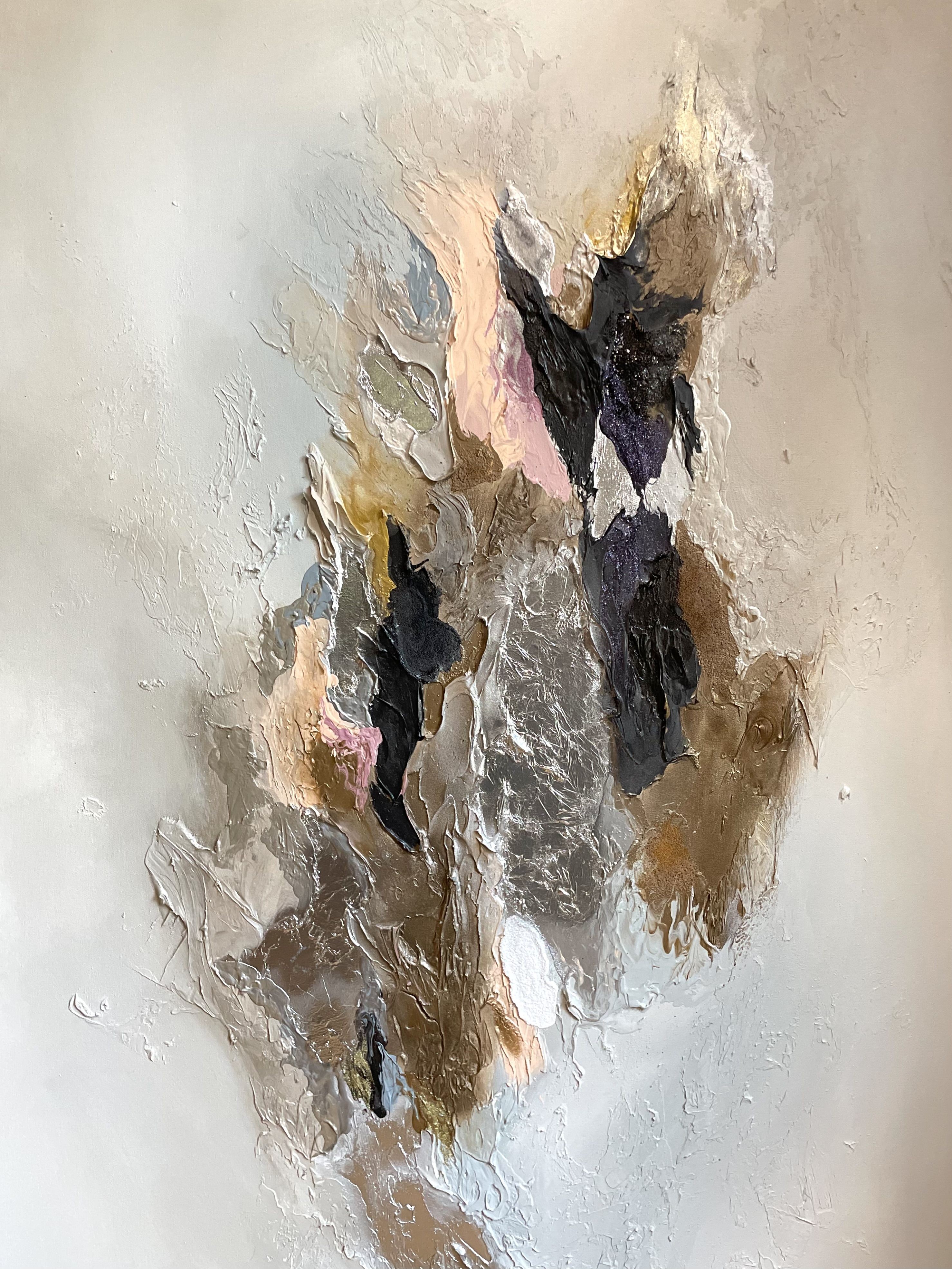 Daniela Pasqualini, Golden view, Painting, Acrylic on Canvas Daniela Pasqualini, Golden view, Painting, Acrylic on Canvas