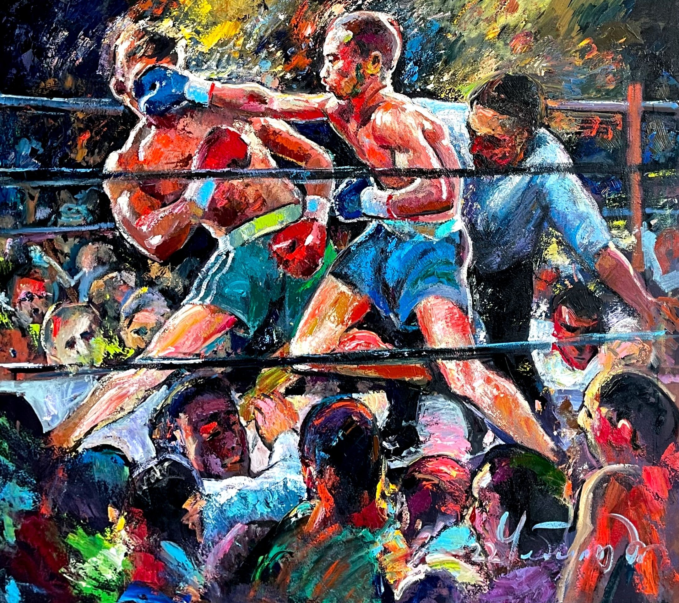 Andrii Chebotaru, Faith in victory, Painting, Oil on canvas Andrii Chebotaru, Faith in victory, Painting, Oil on canvas