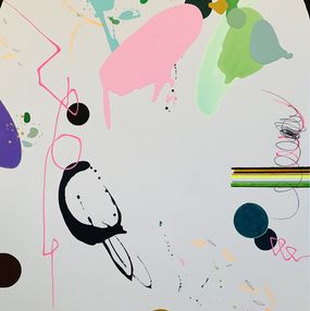 Peinture, The show must go on no.9, Painting, Acrylic on canvas, Bea Garding Schubert