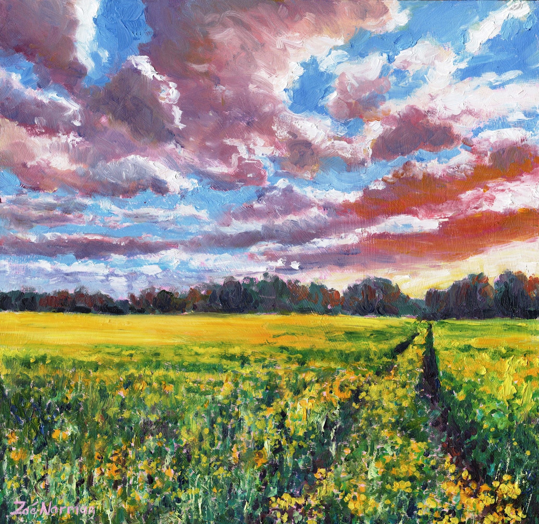 Zoe Elizabeth Norman, Golden Field Zoe Elizabeth Norman, Golden Field