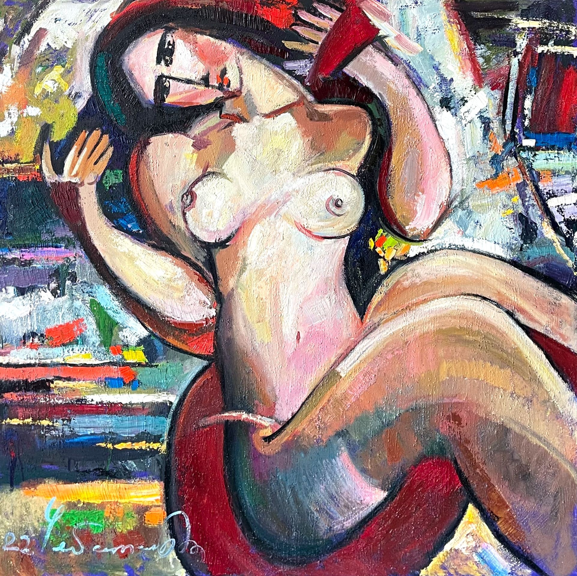 Andrii Chebotaru, Feeling, Painting, Oil on canvas Andrii Chebotaru, Feeling, Painting, Oil on canvas