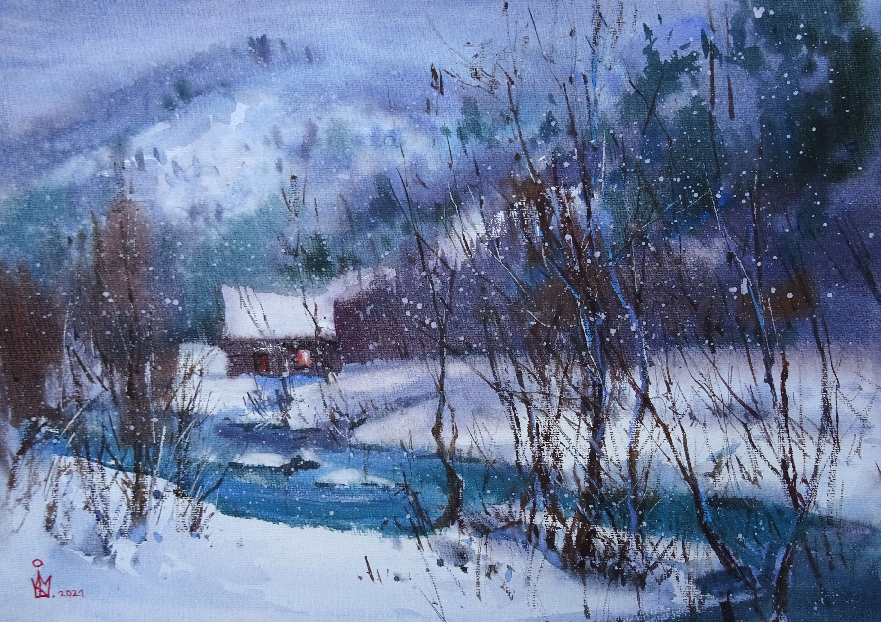 Maksym Kisilov, By the stream Maksym Kisilov, By the stream