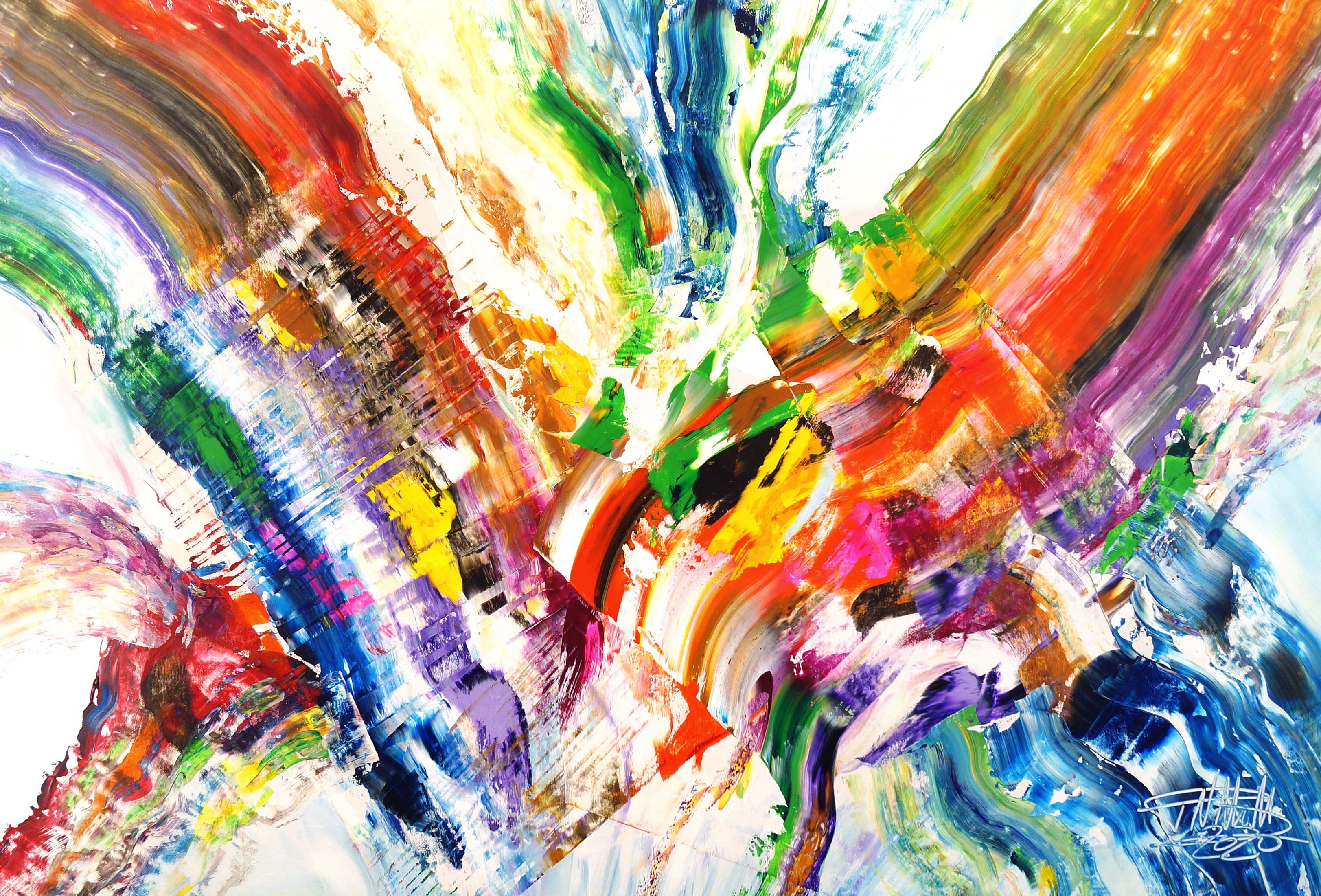 Peter Nottrott, Vibrant abstraction XL 1 Peter Nottrott, Vibrant abstraction XL 1