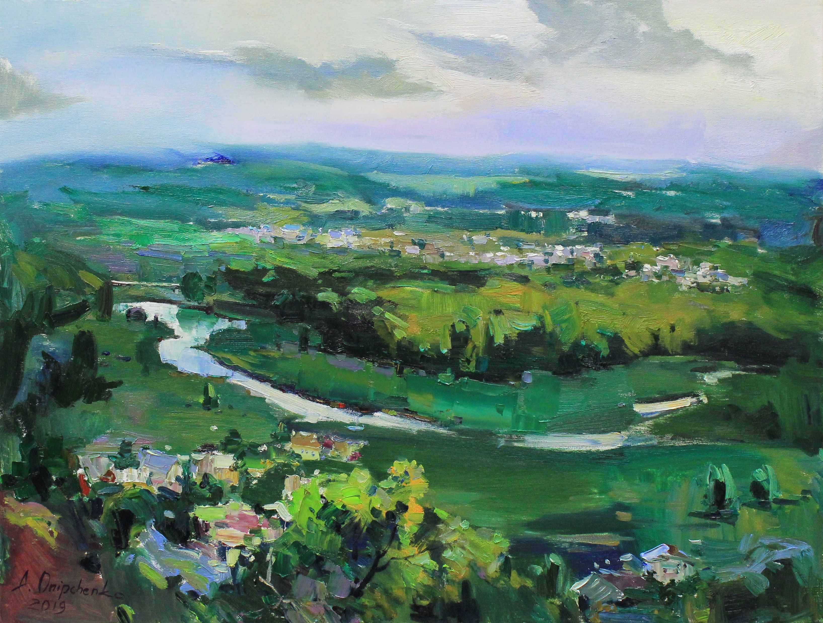 Alisa Onipchenko-Cherniakovska, Horizon breath, Painting, Oil on canvas Alisa Onipchenko-Cherniakovska, Horizon breath, Painting, Oil on canvas