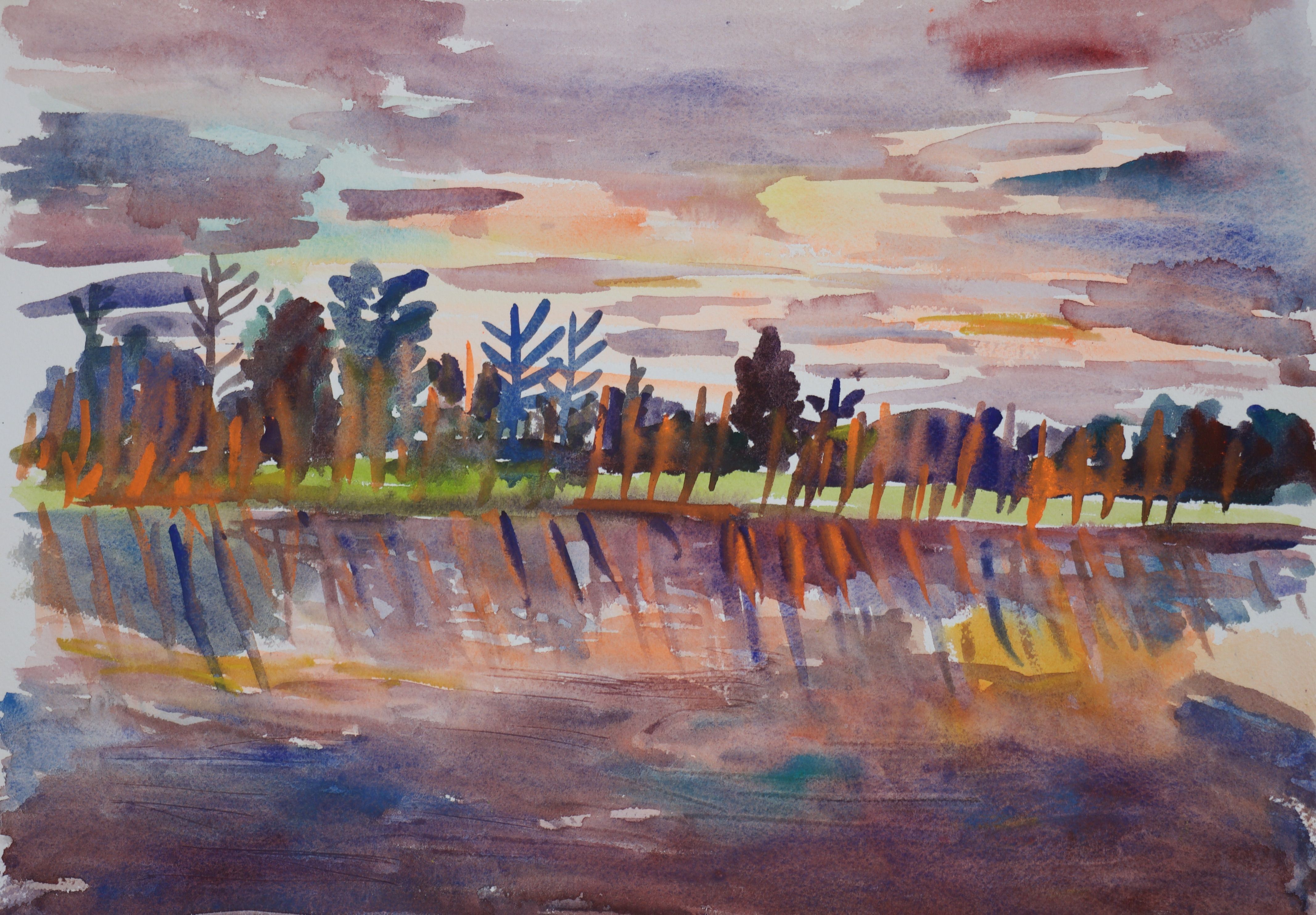 John Kilduff, Ox-Bow Sunset John Kilduff, Ox-Bow Sunset