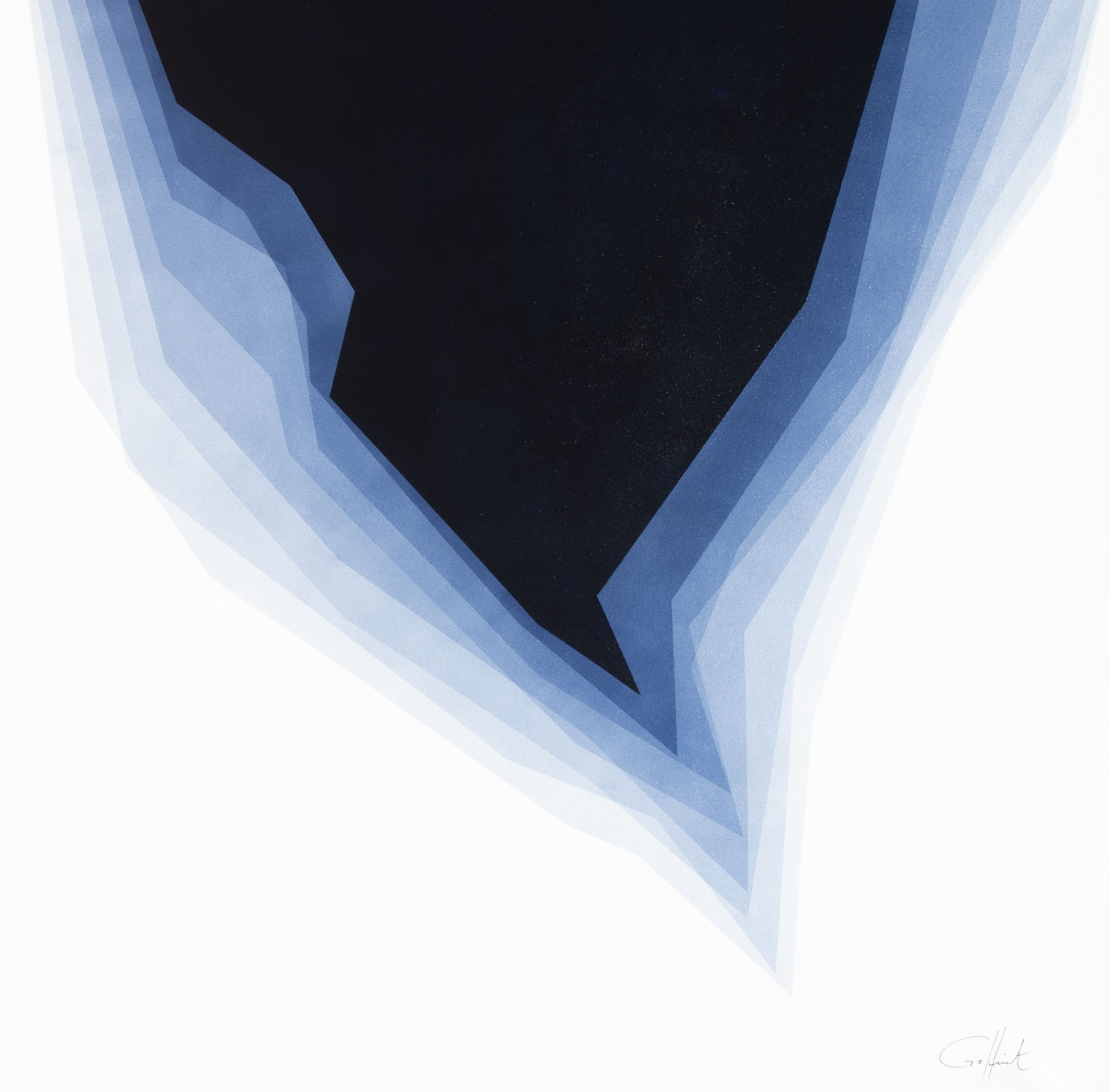 Cátia Goffinet, Intuition Black Blue 3 Cátia Goffinet, Intuition Black Blue 3