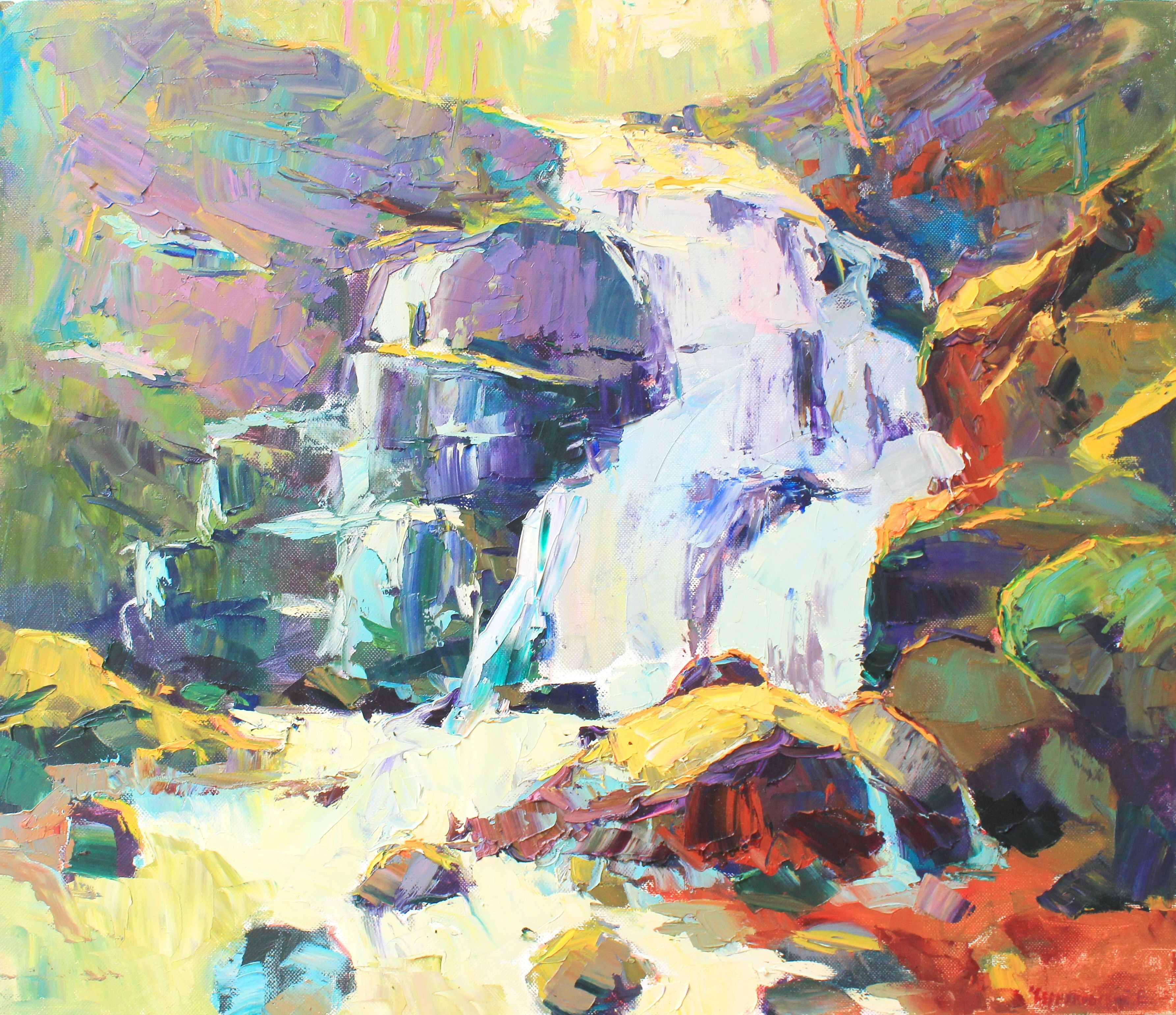 Evgeny Chernyakovsky, Waterfall Evgeny Chernyakovsky, Waterfall