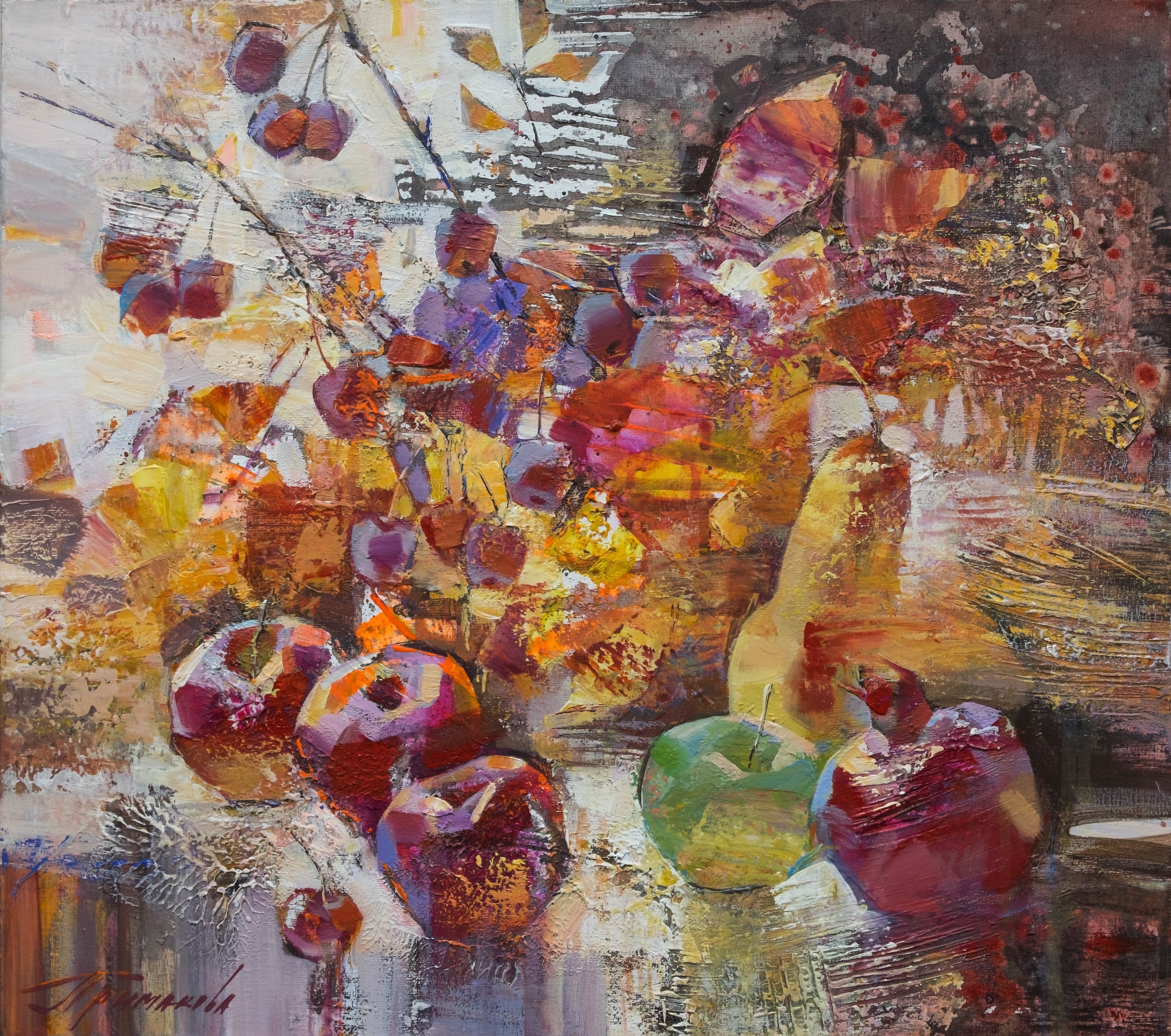 Ganna Prymakova, Pears - Apples. second glance Ganna Prymakova, Pears - Apples. second glance