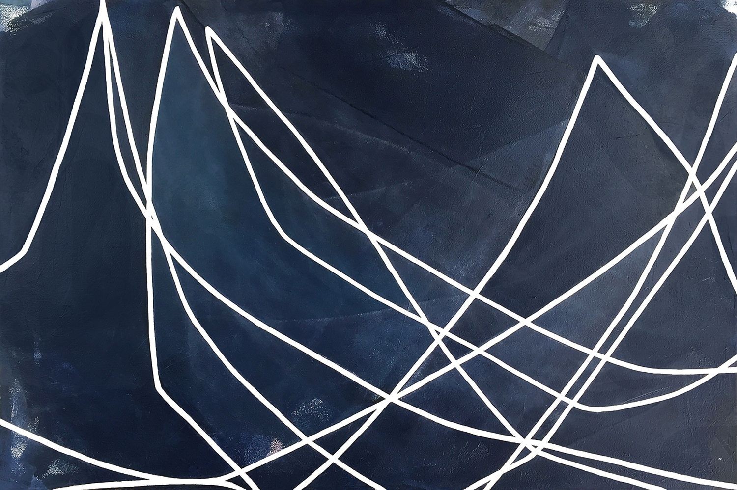 Heidi Carlsen-Rogers, Waterline (indigo) II Heidi Carlsen-Rogers, Waterline (indigo) II