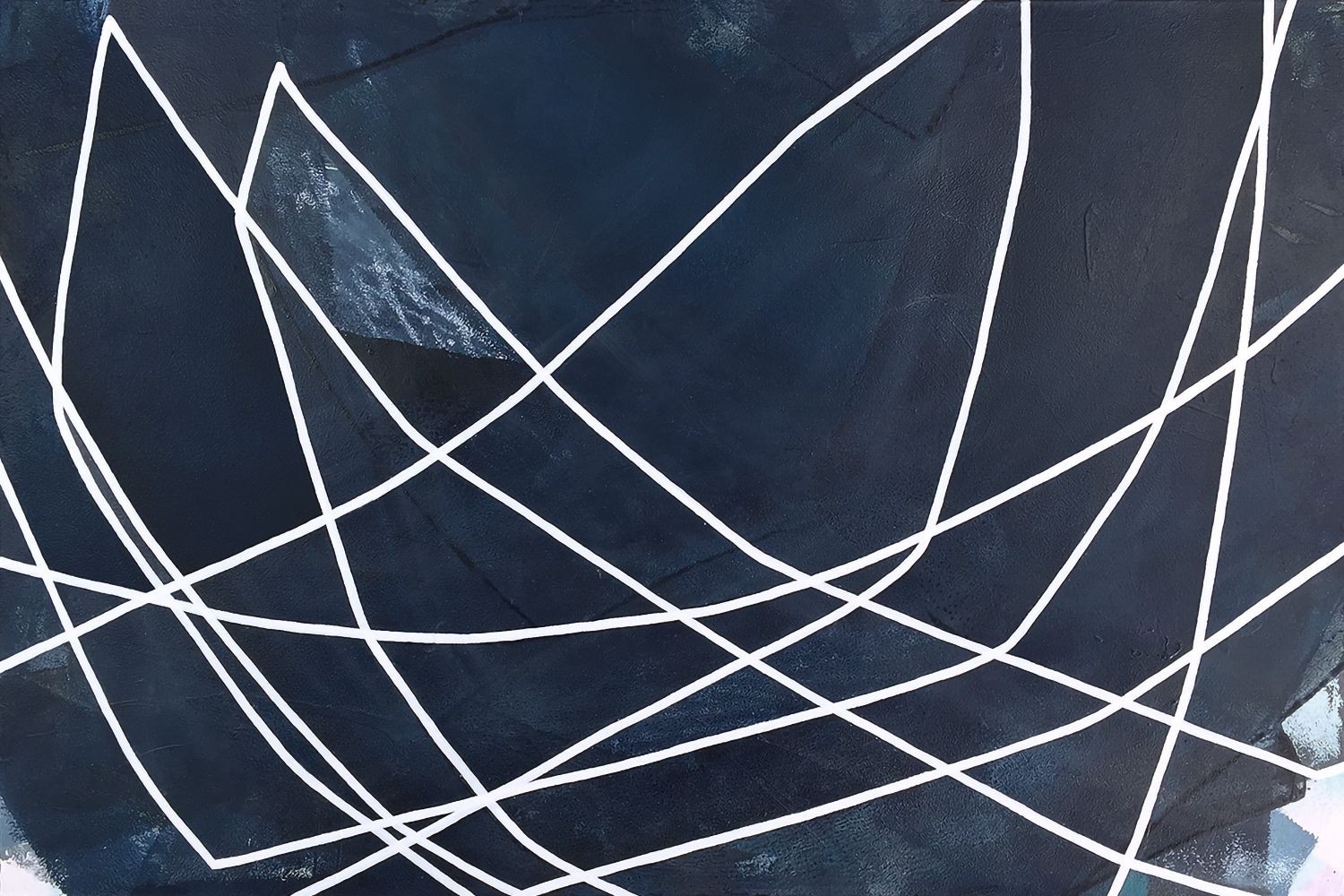 Heidi Carlsen-Rogers, Waterline (Indigo) I Heidi Carlsen-Rogers, Waterline (Indigo) I