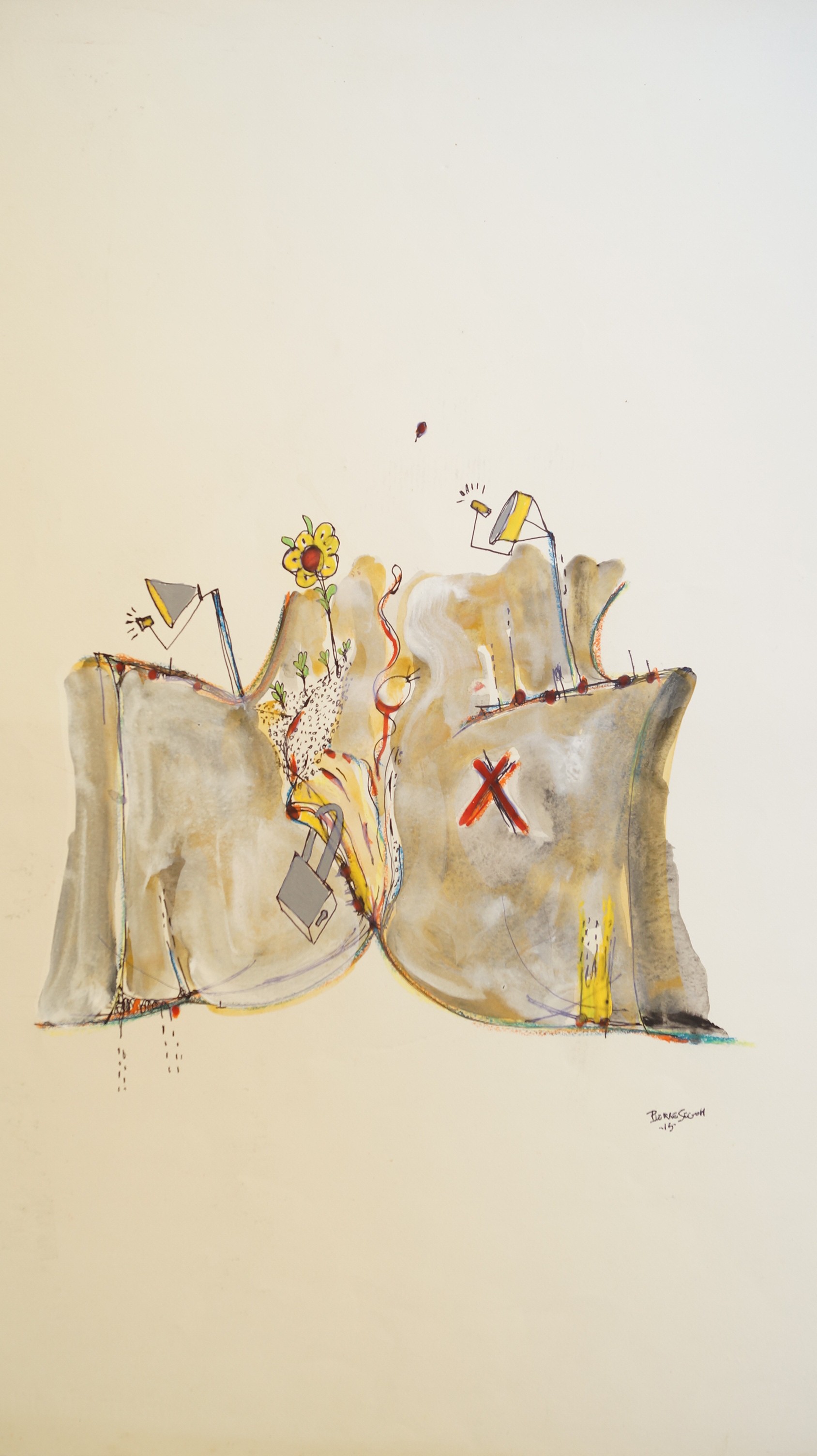 Pierre Segoh, Sans titre Pierre Segoh, Sans titre