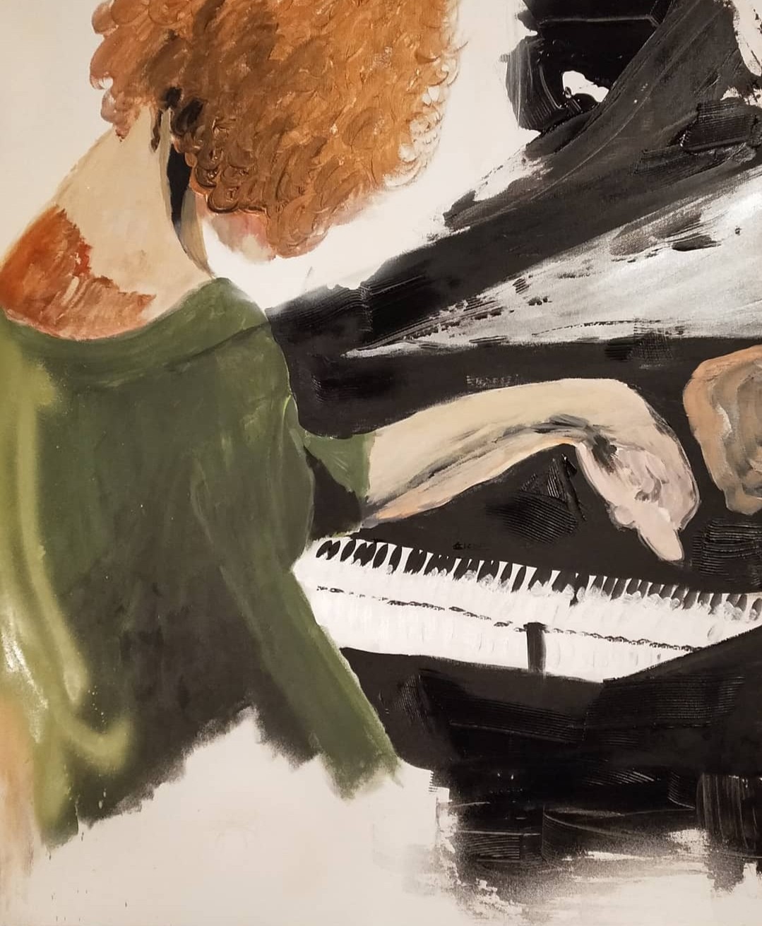 Élisabeth Gineste (Sitelle), La pianiste Élisabeth Gineste (Sitelle), La pianiste