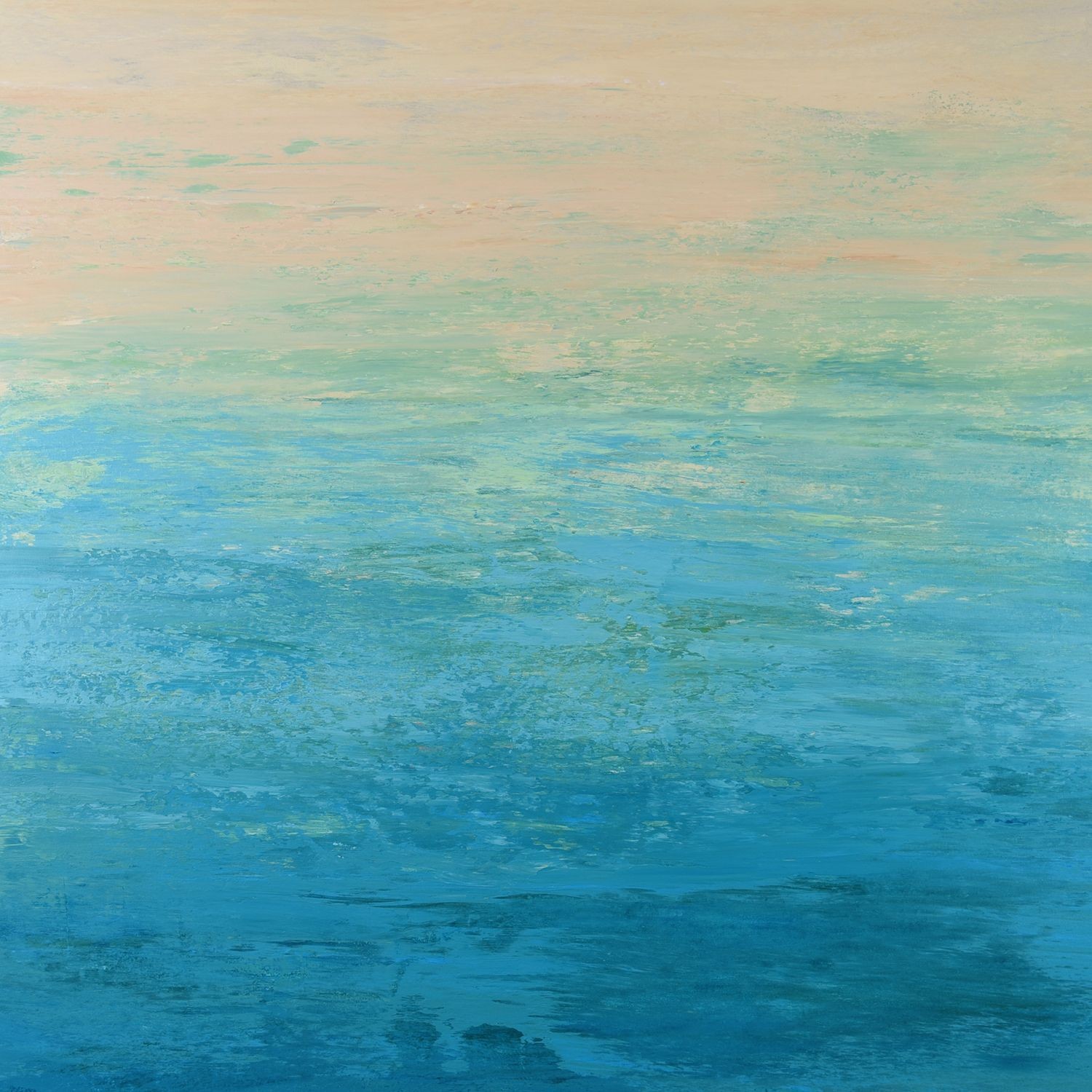 Suzanne Vaughan, Shifting Tide - Modern Abstract Seascape Suzanne Vaughan, Shifting Tide - Modern Abstract Seascape