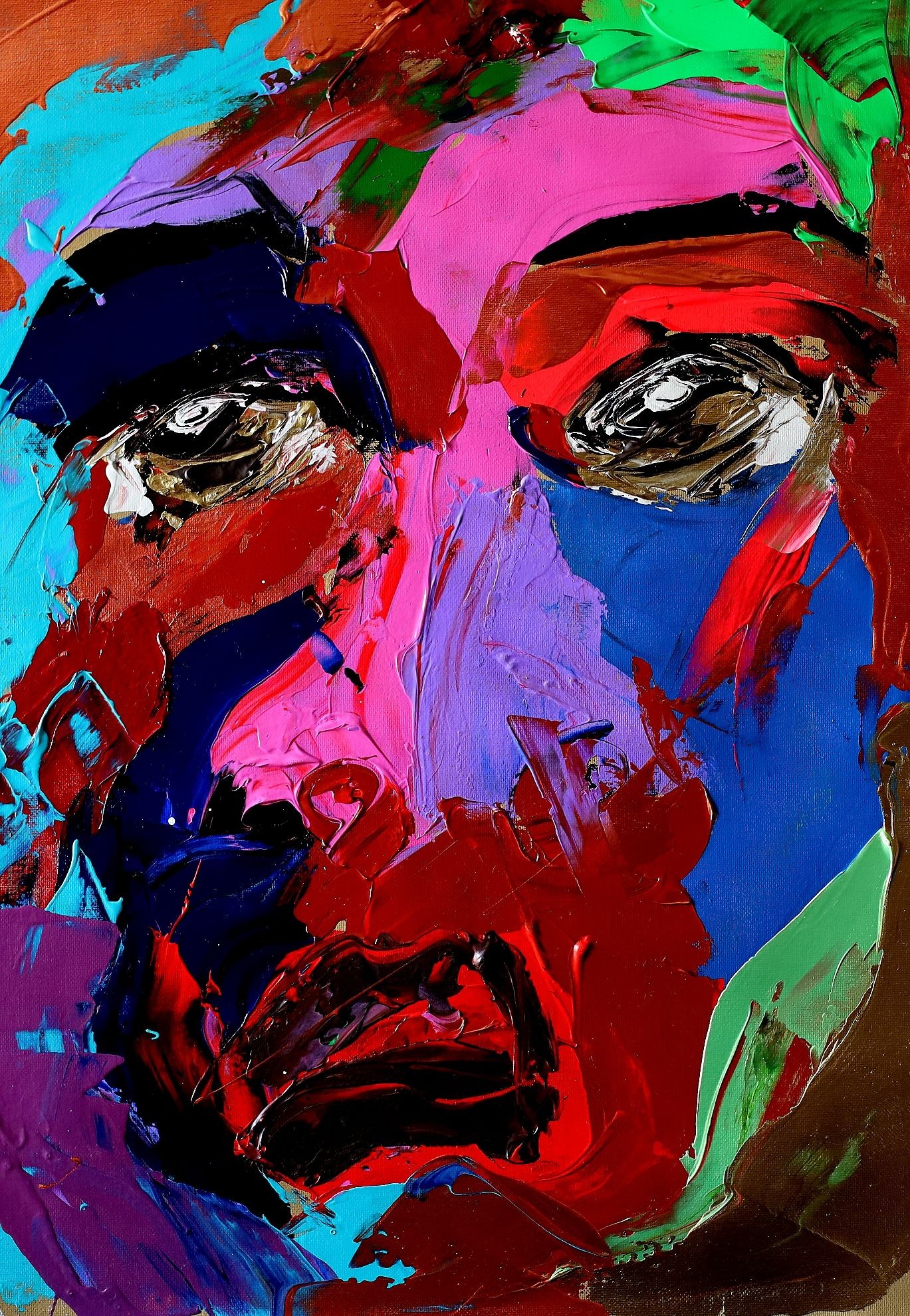 ▷ Unaltd (man of color series) by Harold Smith, 2022 | Painting